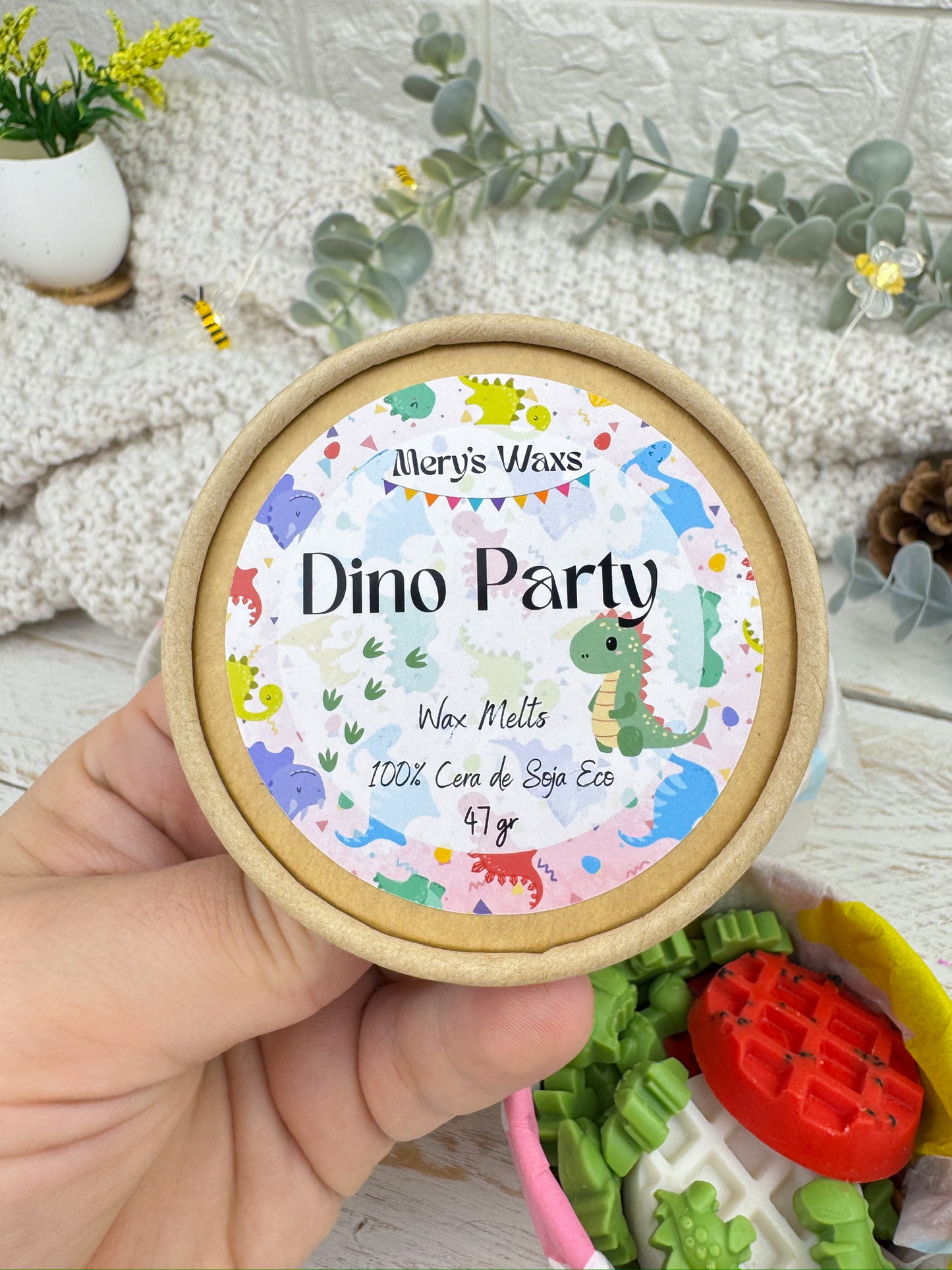 La Estantería Secreta | Wax Melts Dino Party