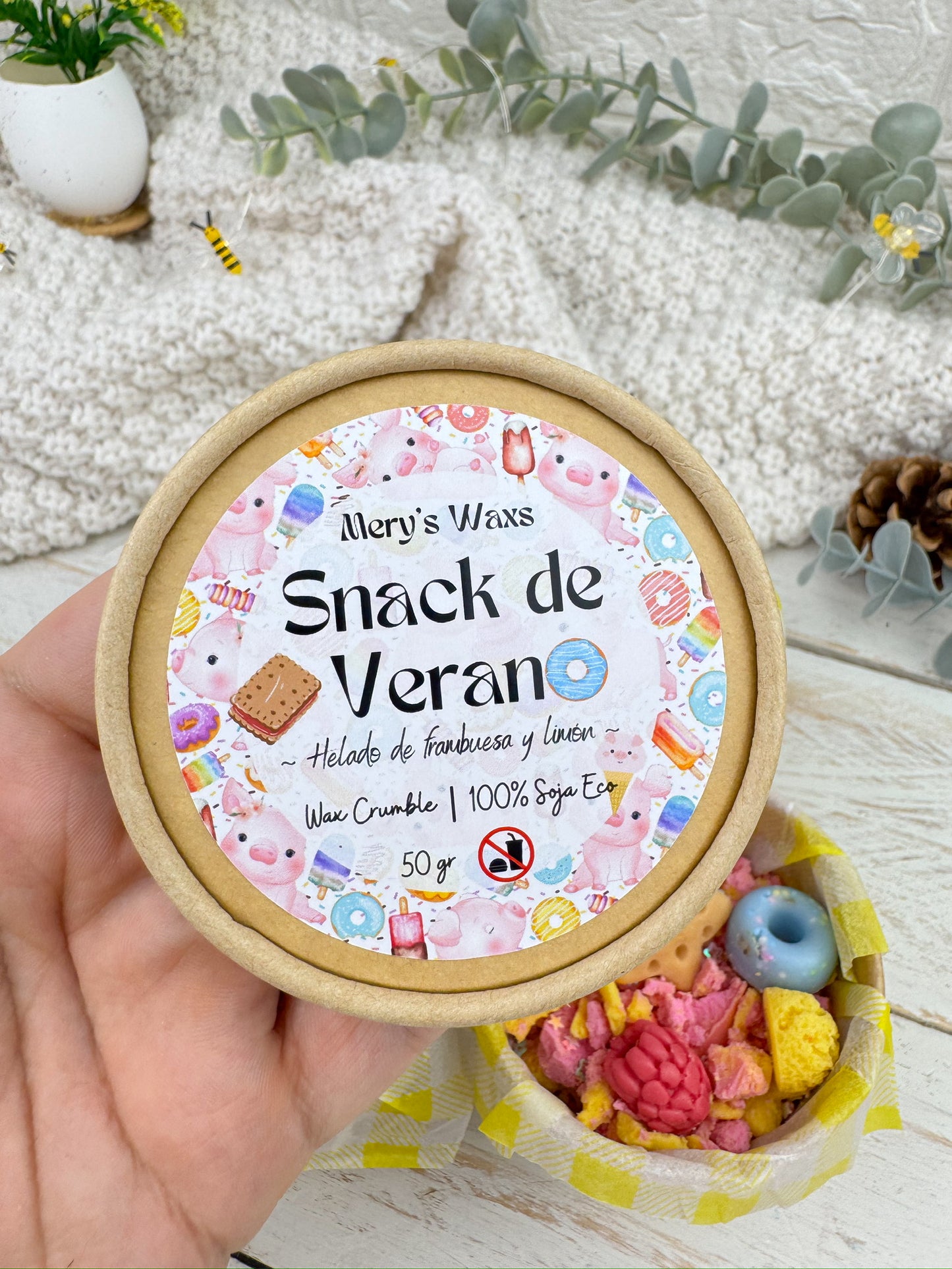La Estantería Secreta | Wax Crumble Snack de Verano