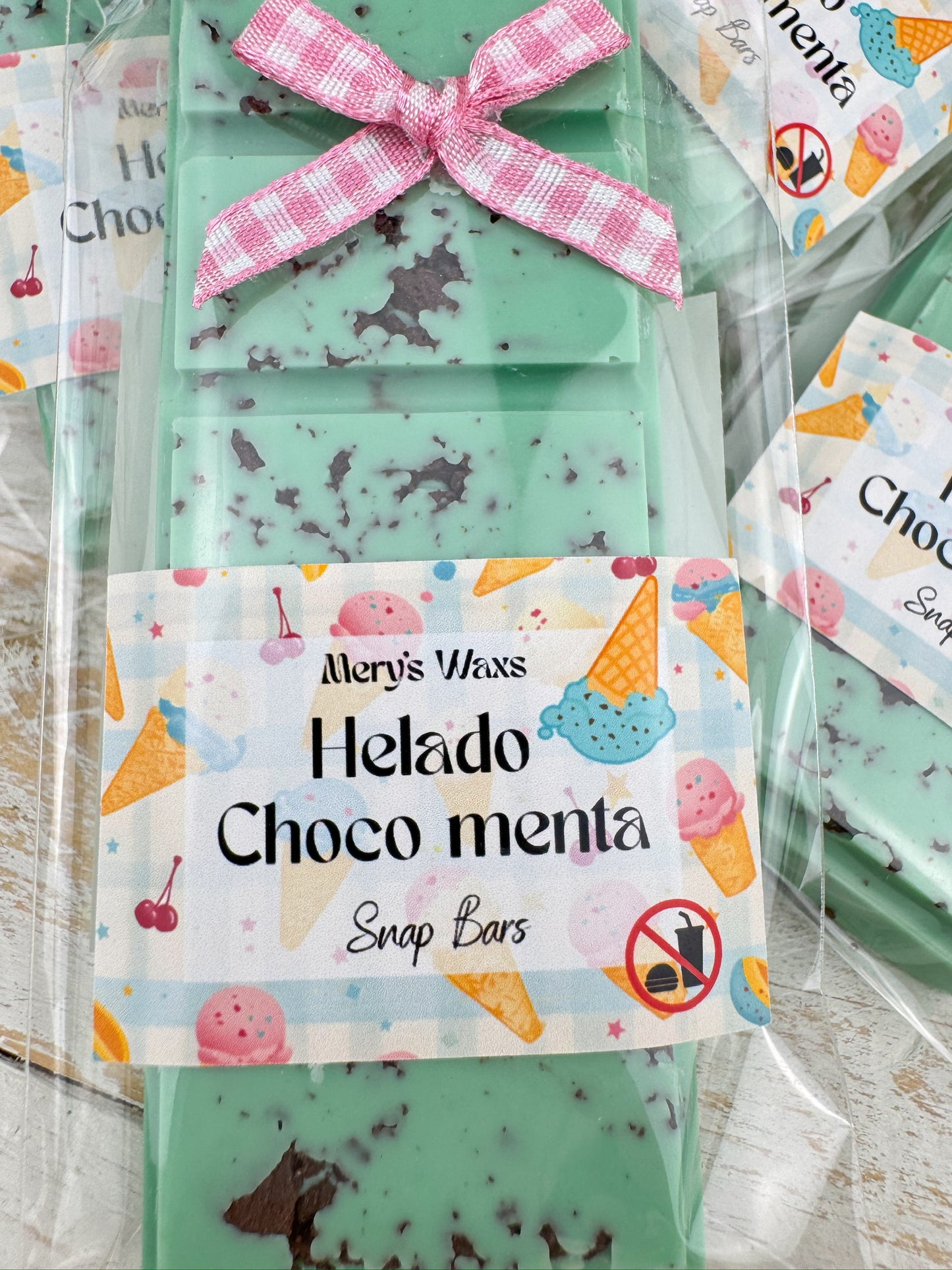 La Estantería Secreta | Snap Bars Helado Choco-menta