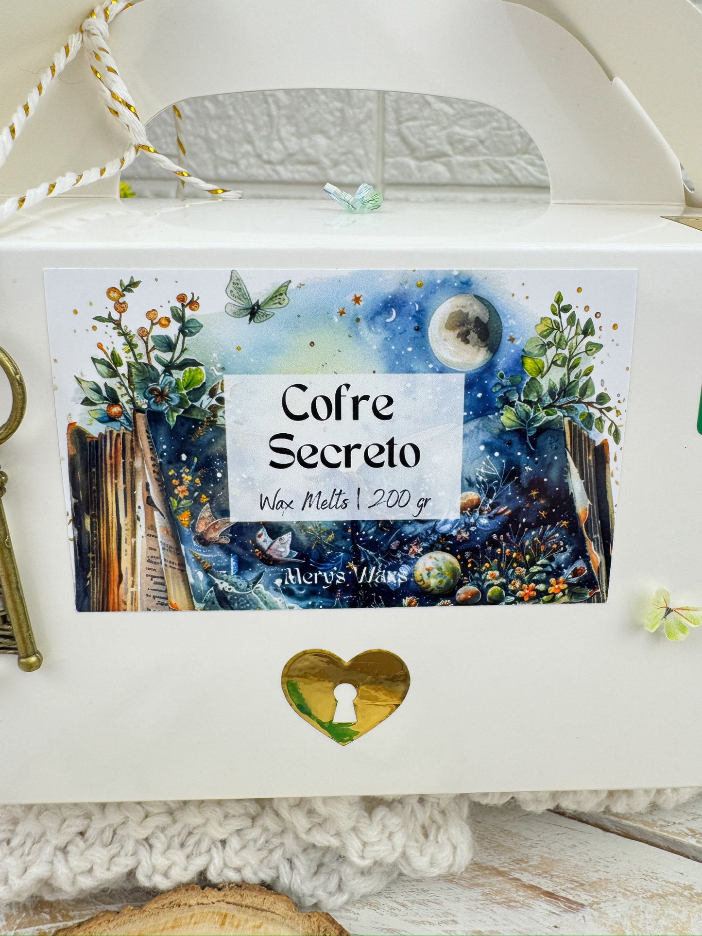 La Estantería Secreta | Cofre Secreto, 200gr de pura Magia Aromática (CONTIENE MÍNIMO 5 AROMAS)