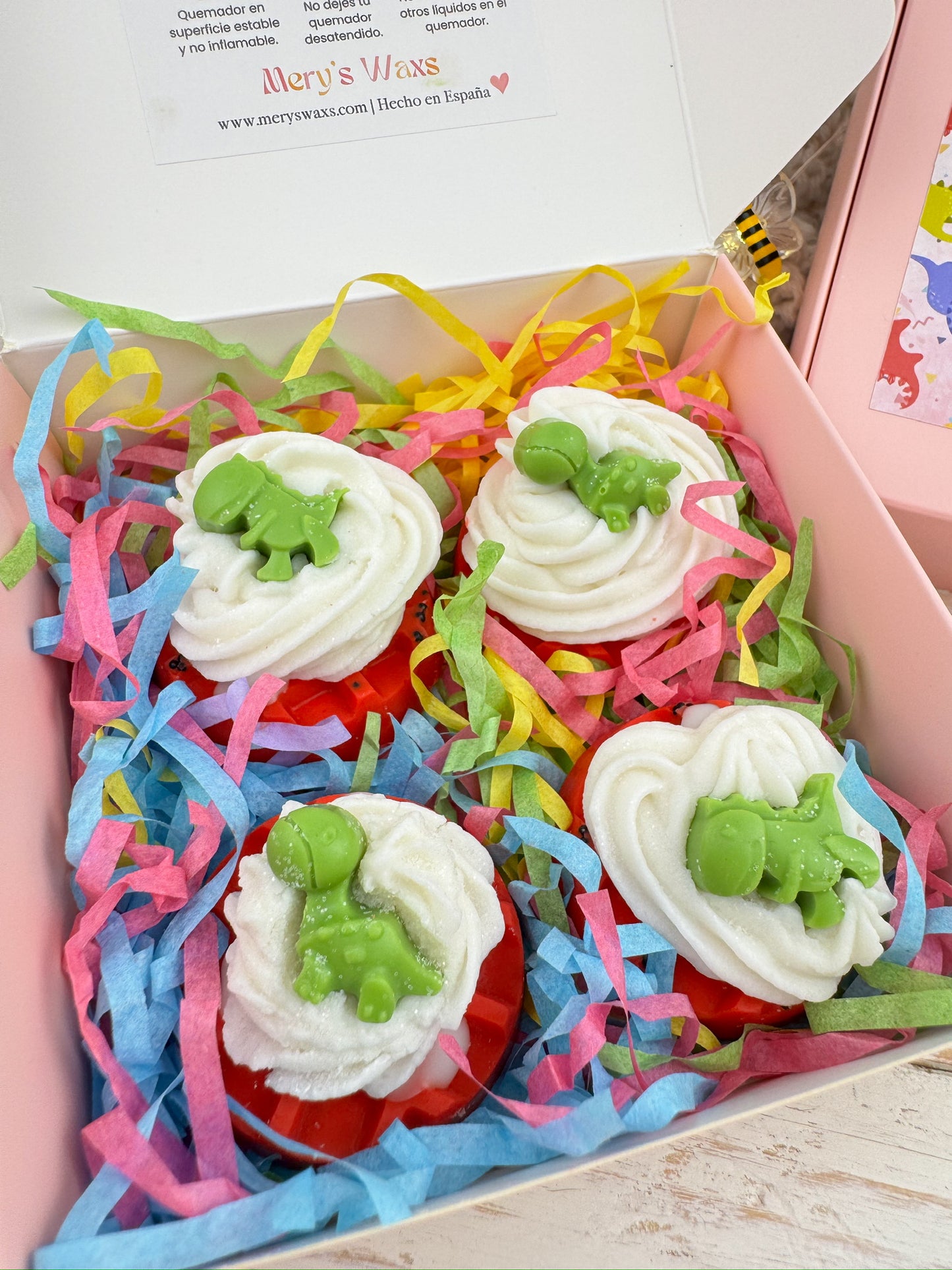 La Estantería Secreta | Wax Melts Pastelitos Dino Party