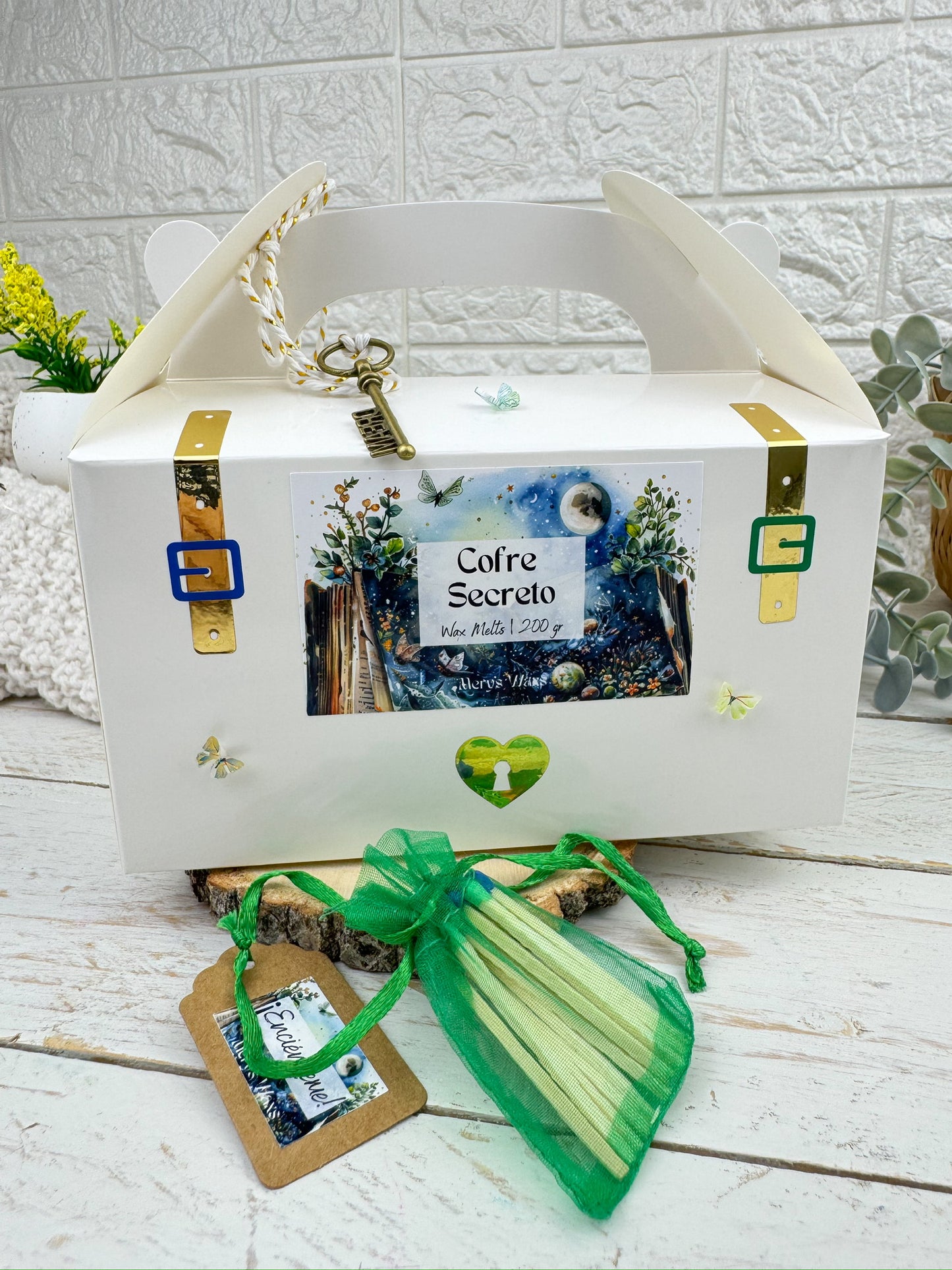 La Estantería Secreta | Cofre Secreto, 200gr de pura Magia Aromática (CONTIENE MÍNIMO 5 AROMAS)