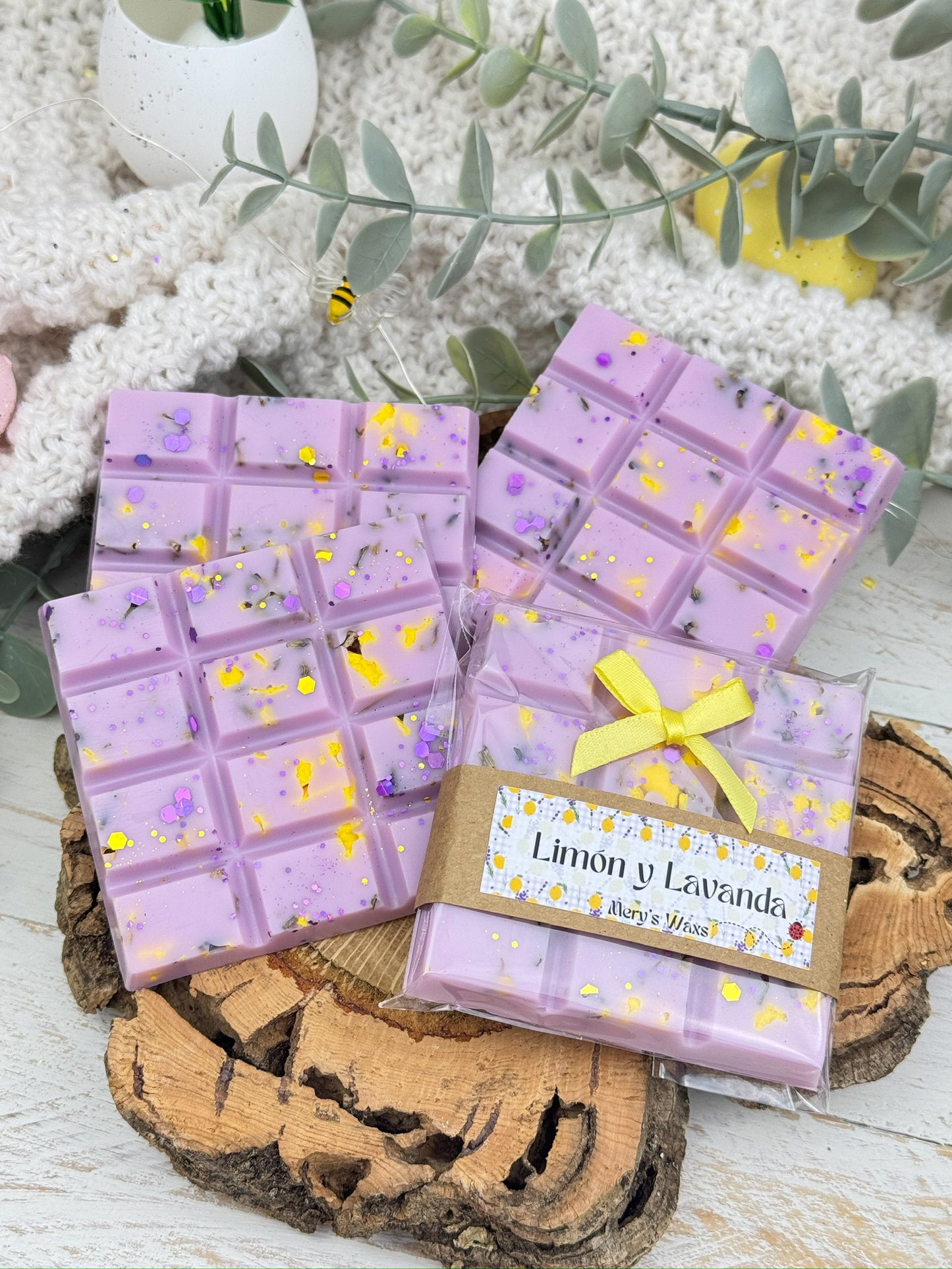 Snap Bars Limón y Lavanda