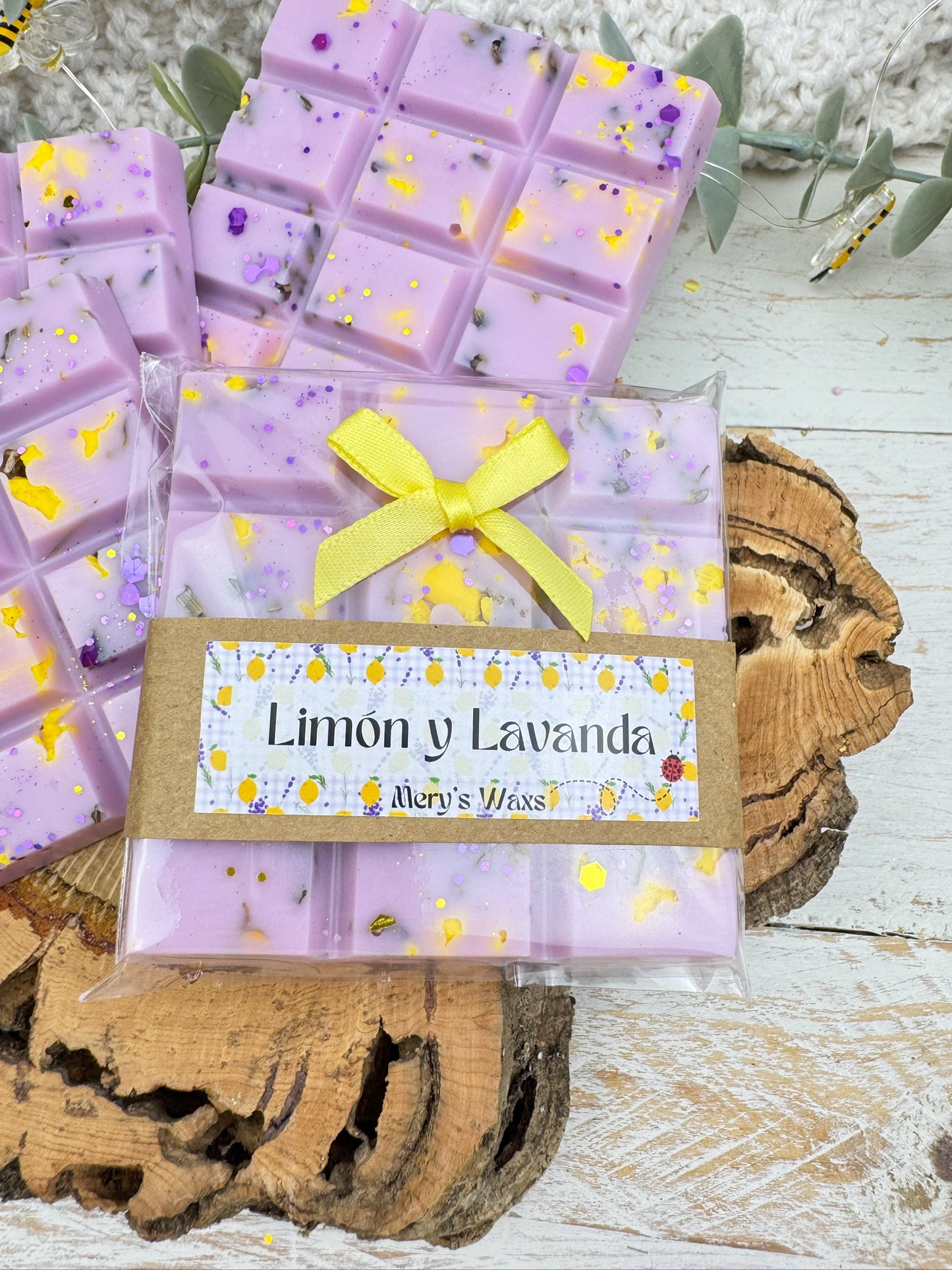 Snap Bars Limón y Lavanda