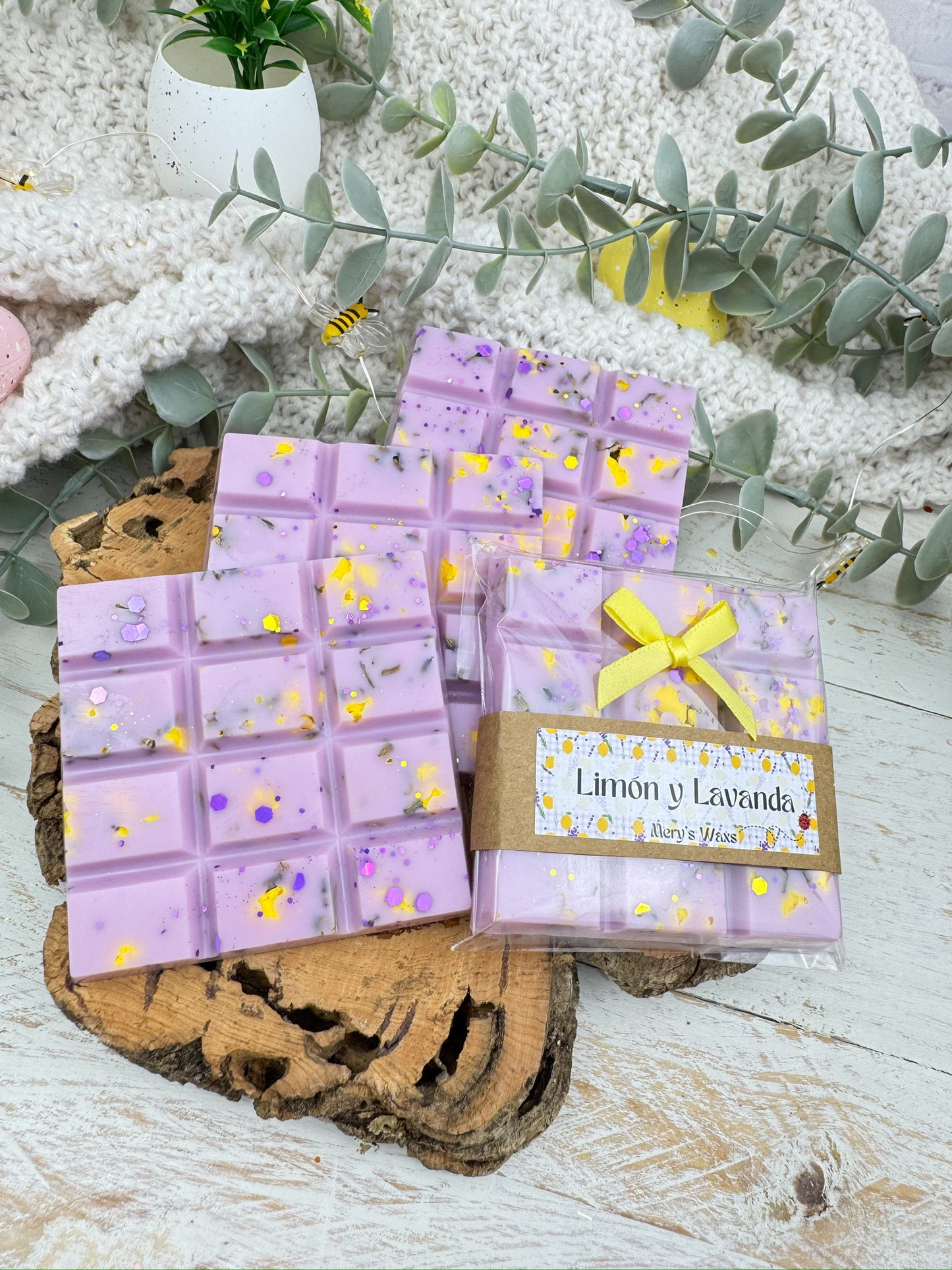 Snap Bars Limón y Lavanda