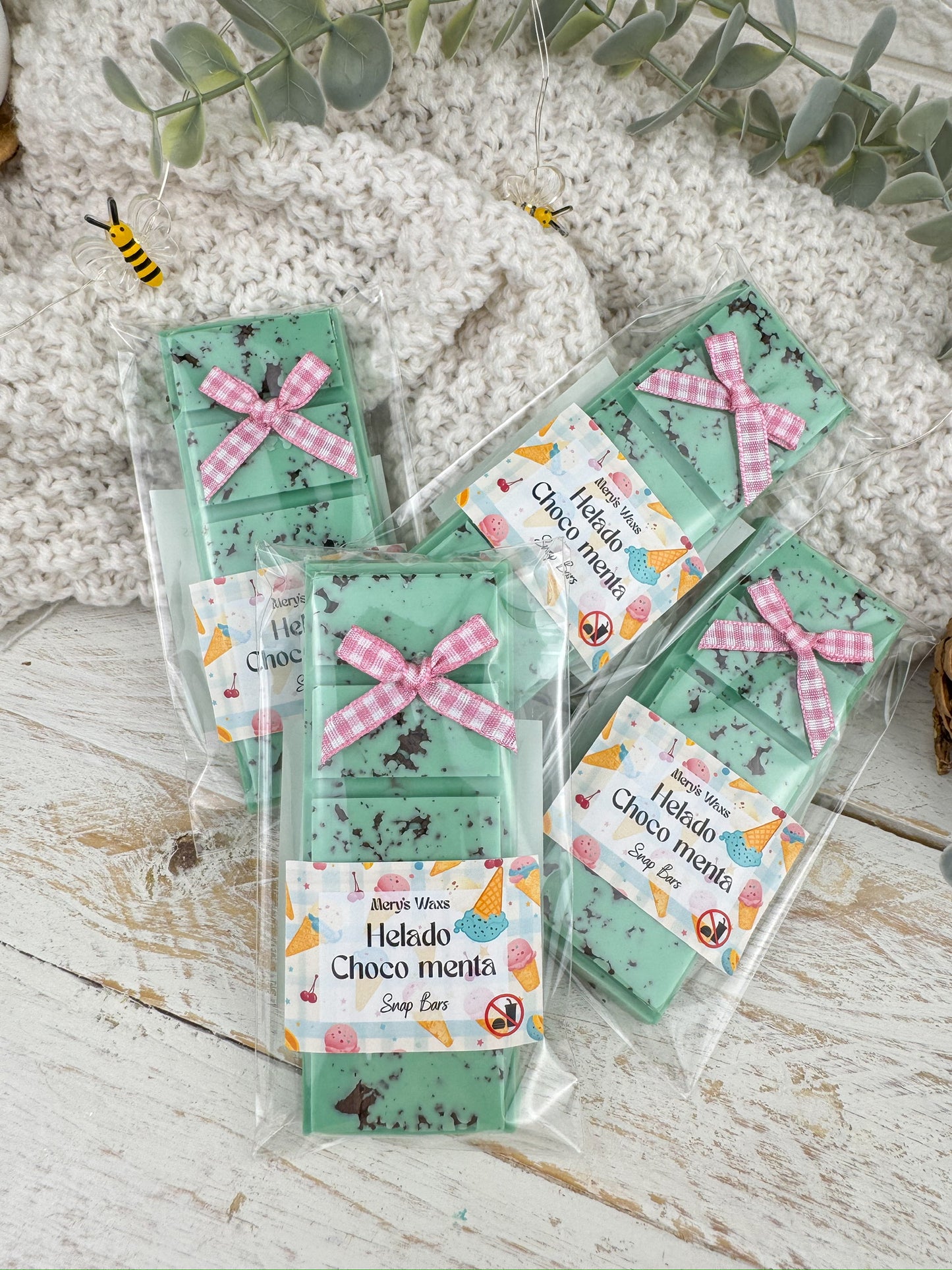 La Estantería Secreta | Snap Bars Helado Choco-menta
