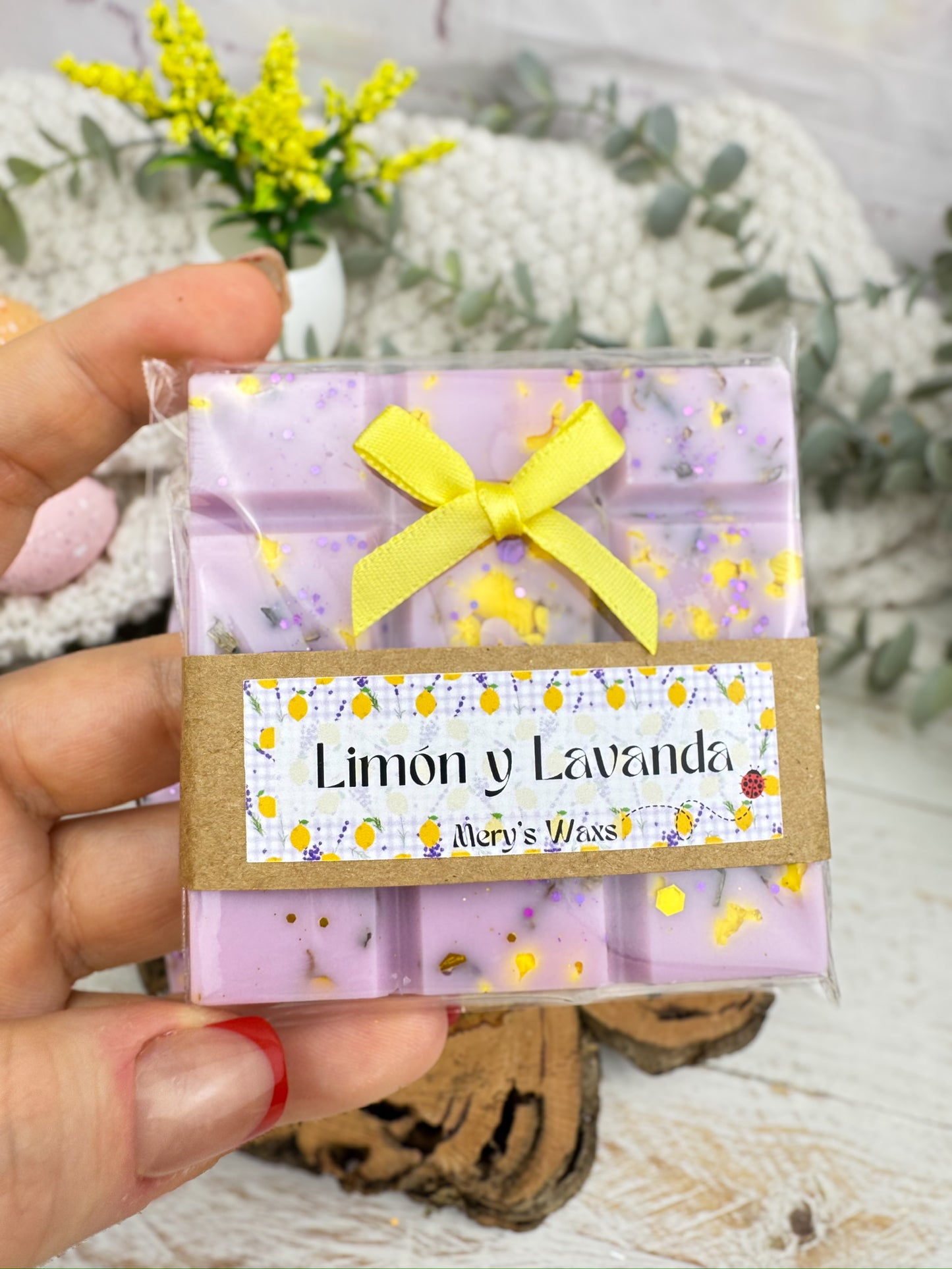 Snap Bars Limón y Lavanda