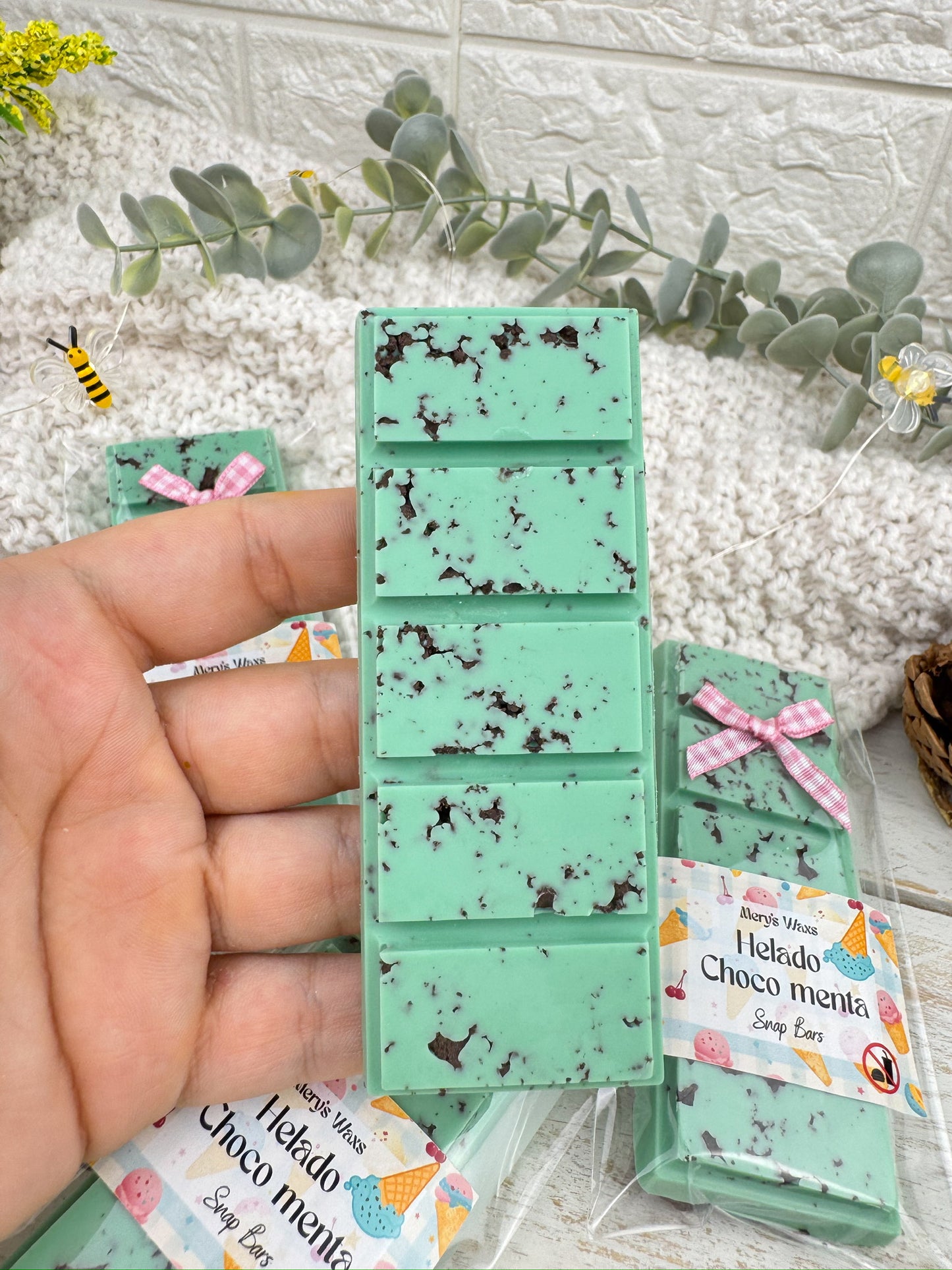 La Estantería Secreta | Snap Bars Helado Choco-menta