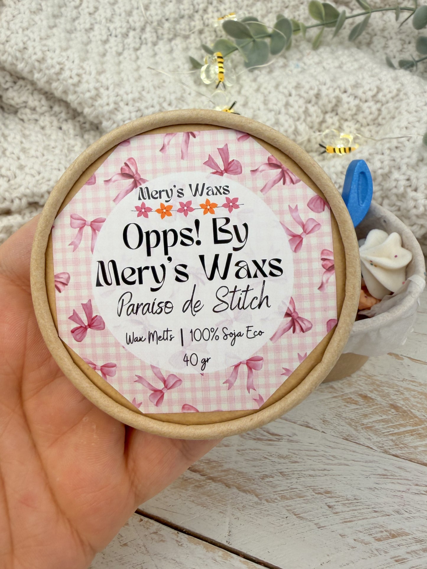 Opps! by Mery's Waxs | El Paraíso de Stitch