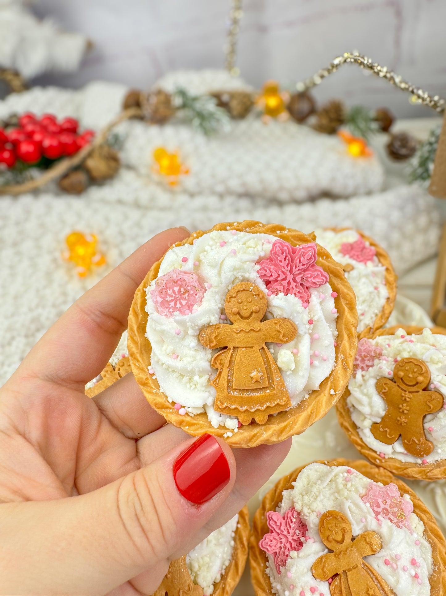 Tartaleta Pink Xmas
