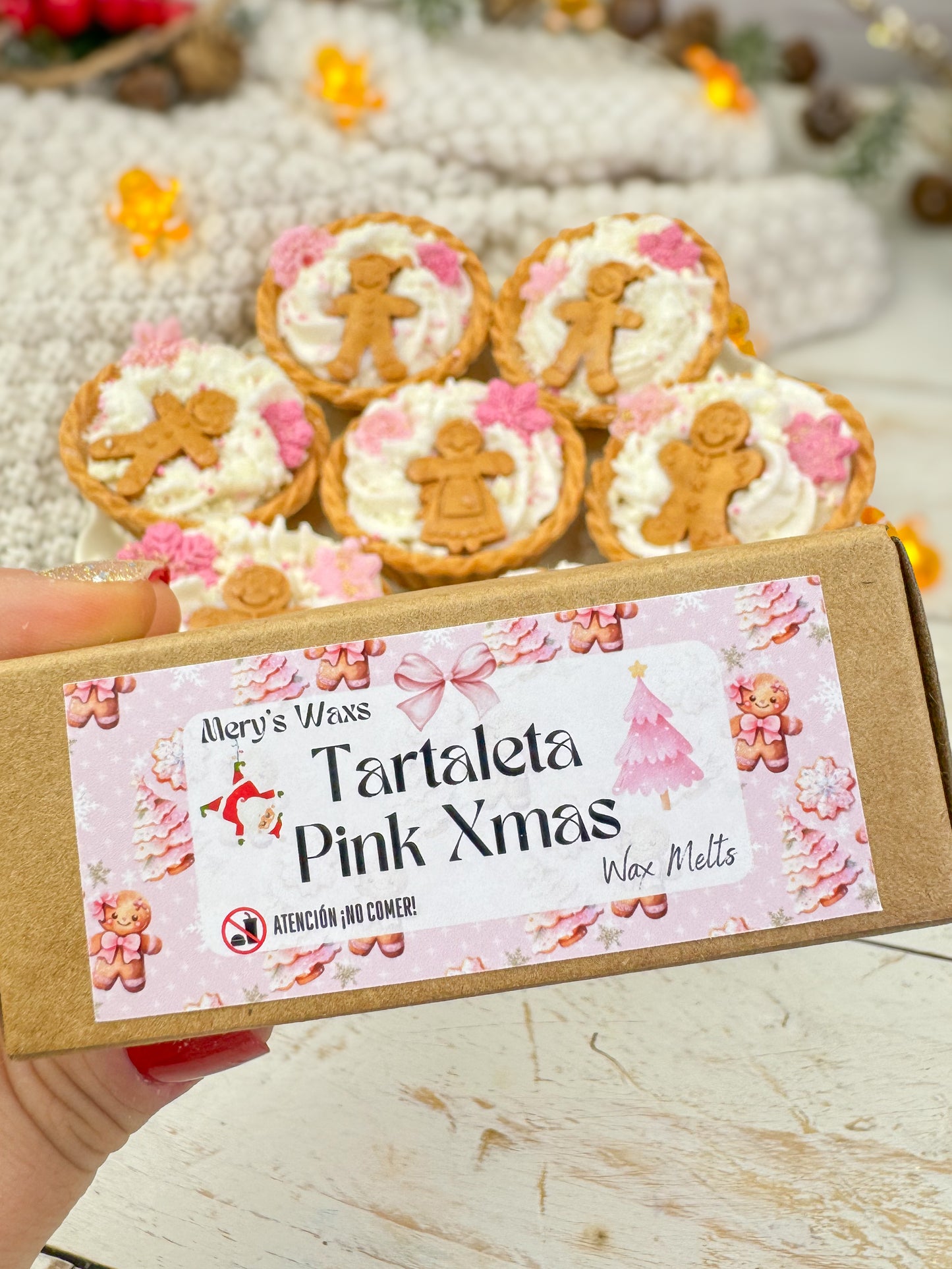 Tartaleta Pink Xmas