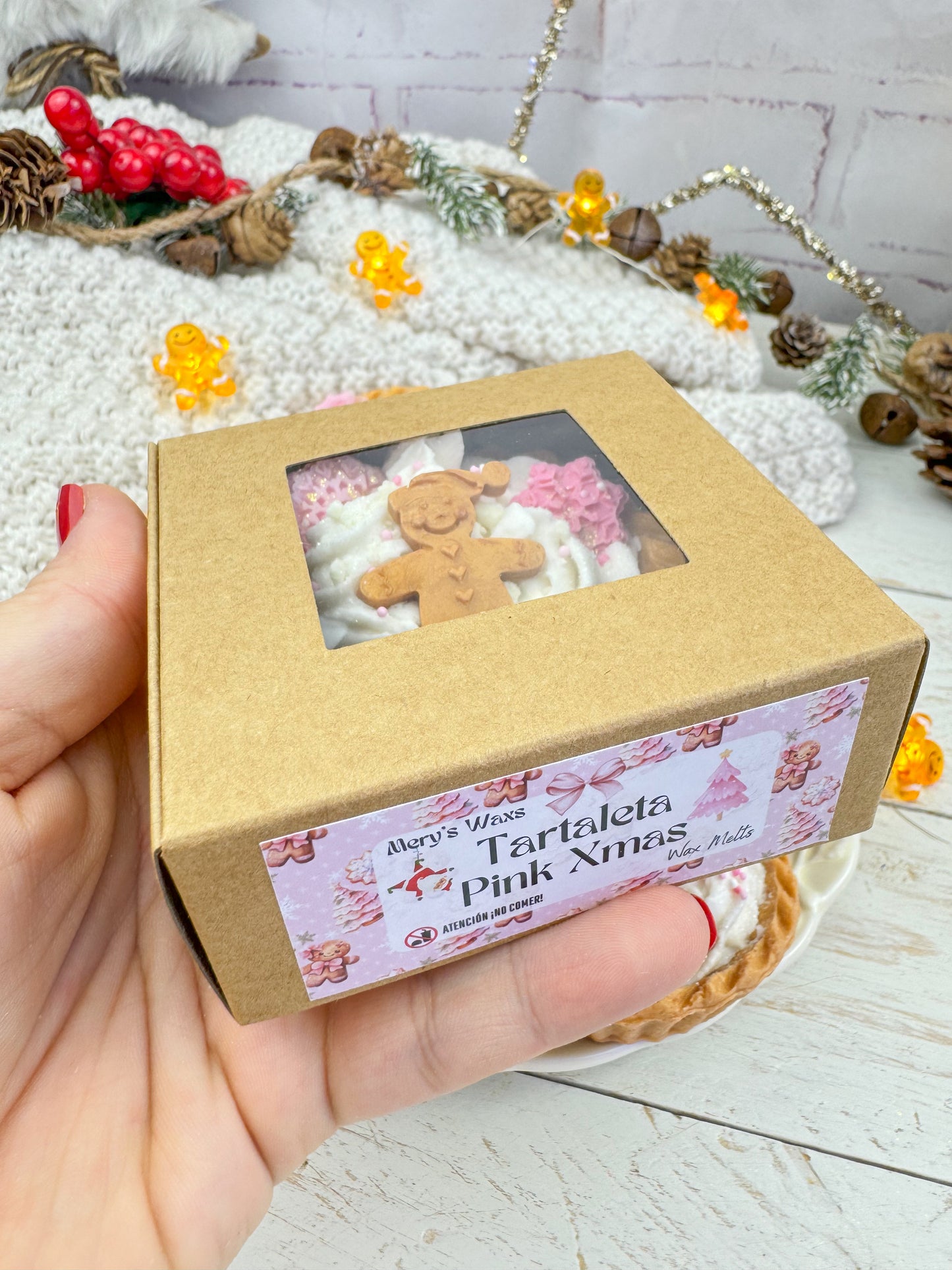 Tartaleta Pink Xmas