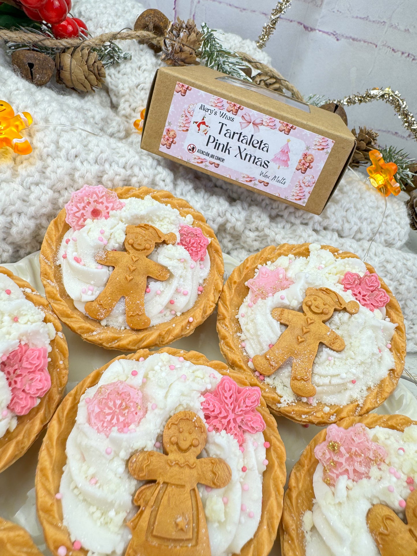 Tartaleta Pink Xmas