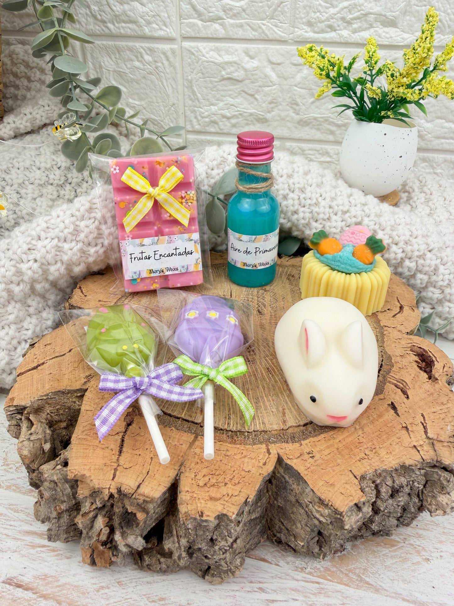 Cofre Encantos de Primavera (5 aromas=150gr de magia aromática primaveral)