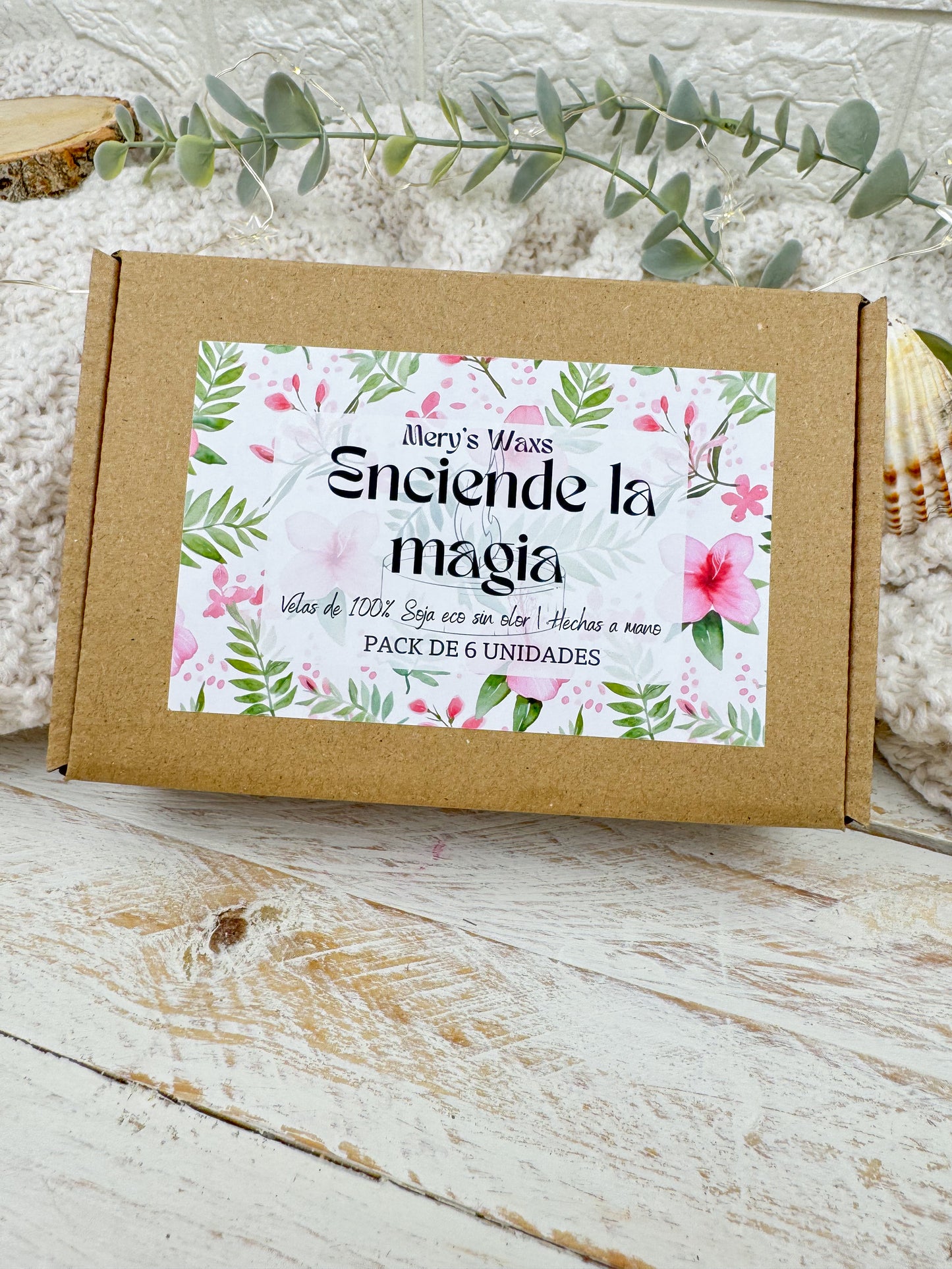 Velas de té. Edición Verano