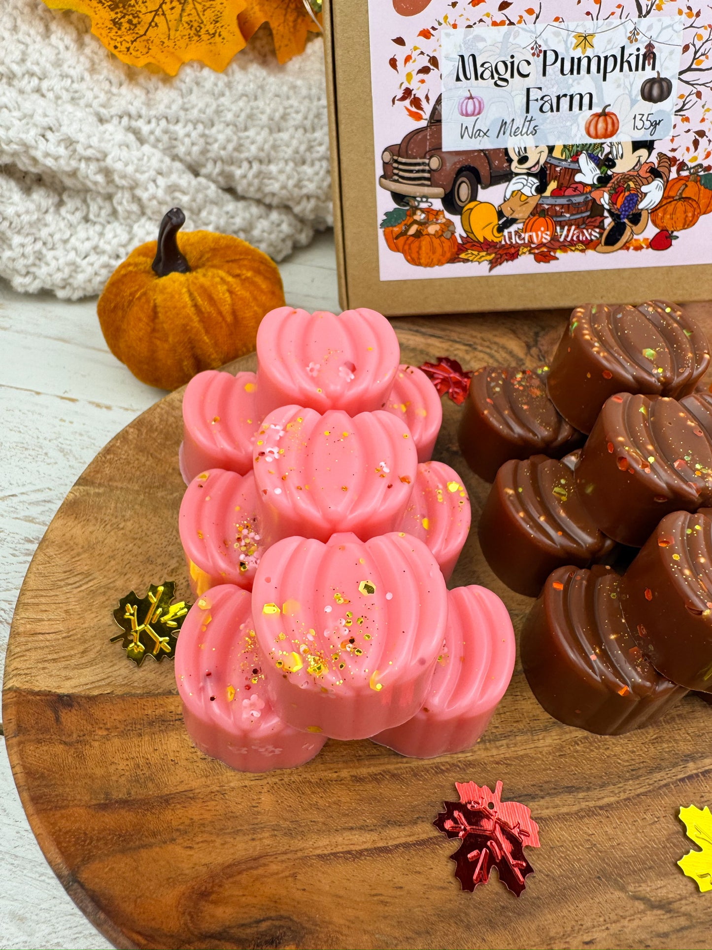Wax Melts Magic Pumpkin Farm (135g= 3 aromas otoñales IMPRESCINDIBLES)