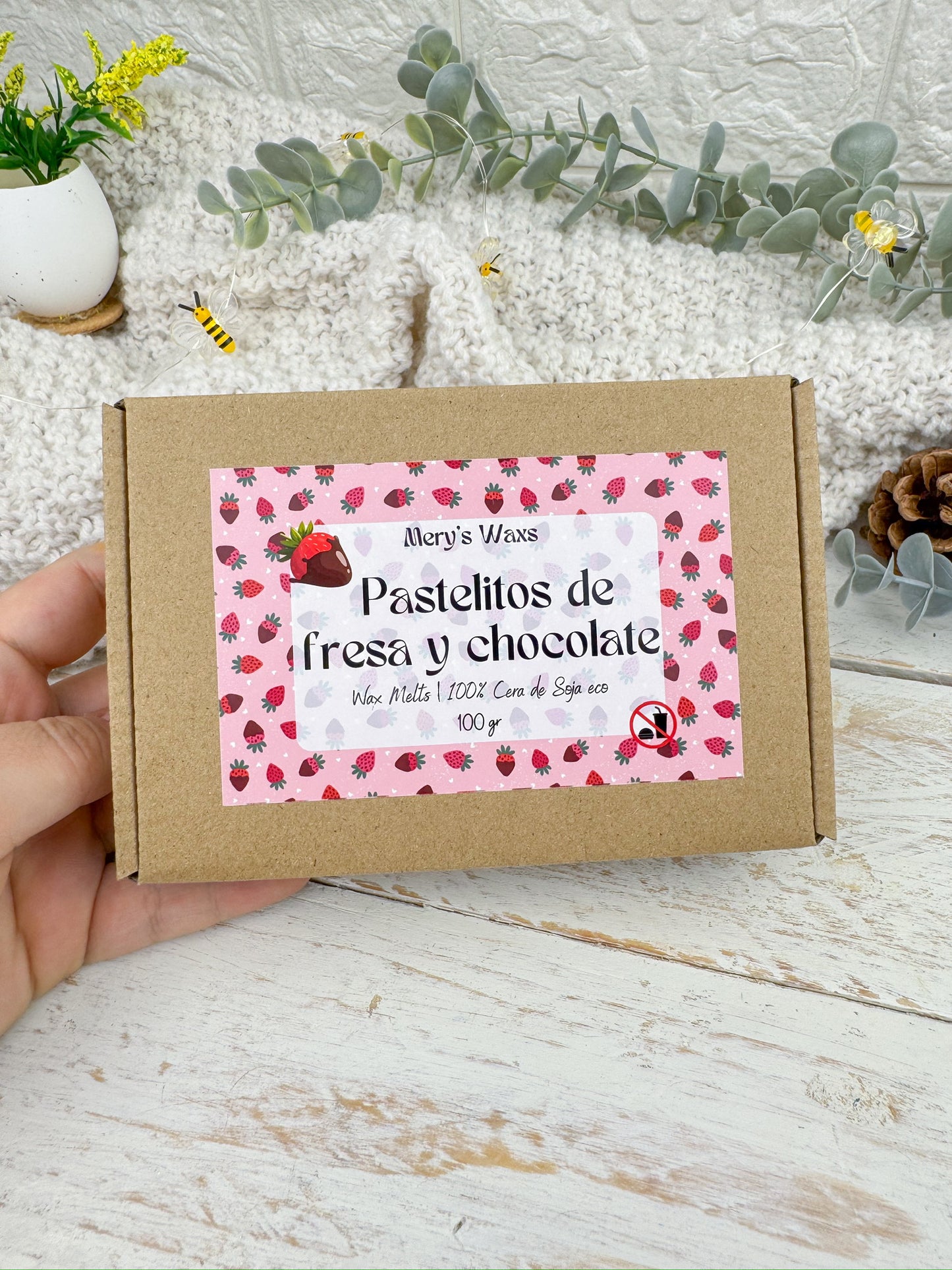 La Estantería Secreta | Pastelitos de fresa y chocolate