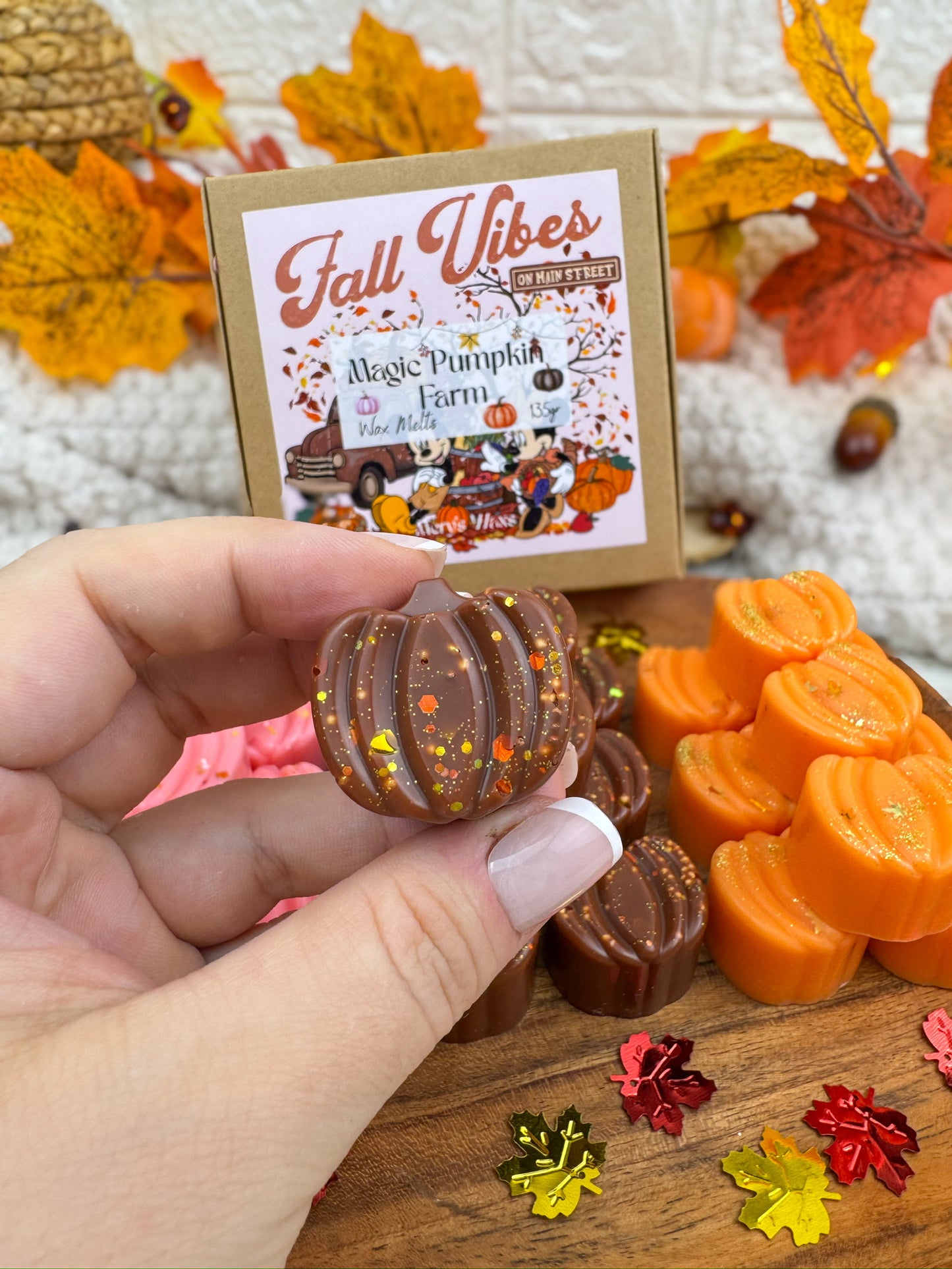 Wax Melts Magic Pumpkin Farm (135g= 3 aromas otoñales IMPRESCINDIBLES)