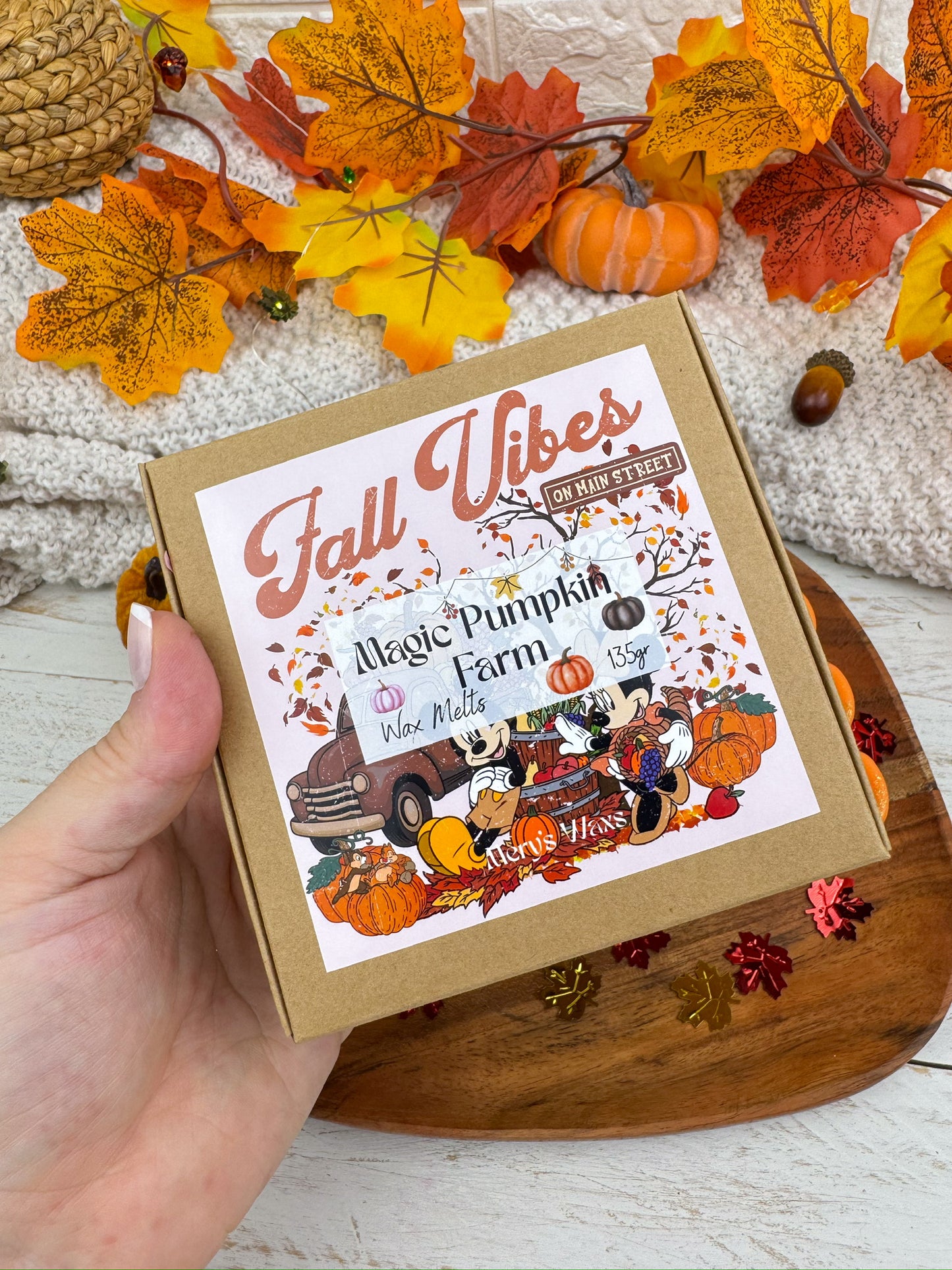 Wax Melts Magic Pumpkin Farm (135g= 3 aromas otoñales IMPRESCINDIBLES)