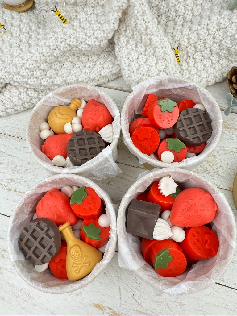 Opps! By Mery's Waxs | Wax Melts Fresas con Chocolate