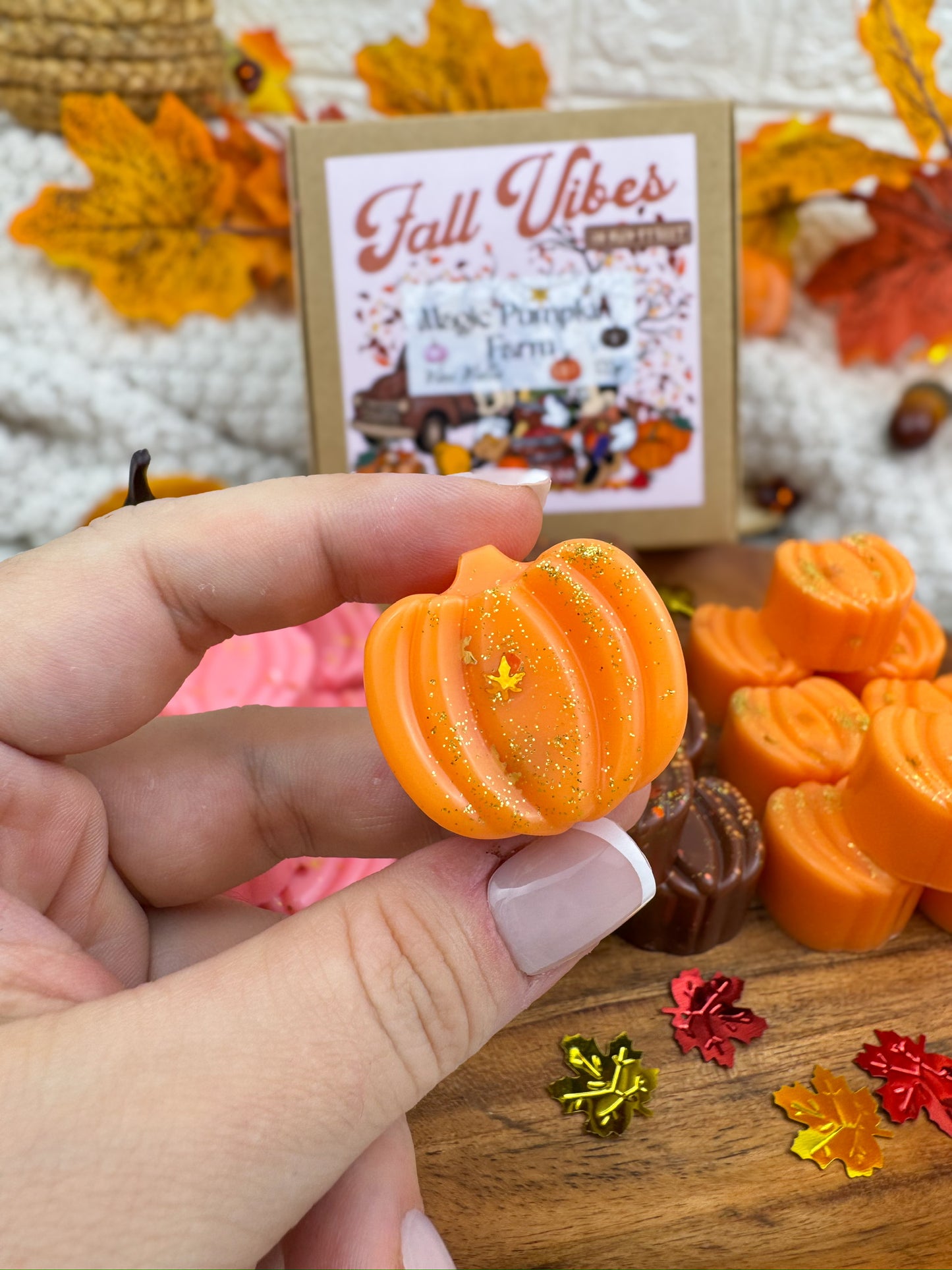 Wax Melts Magic Pumpkin Farm (135g= 3 aromas otoñales IMPRESCINDIBLES)