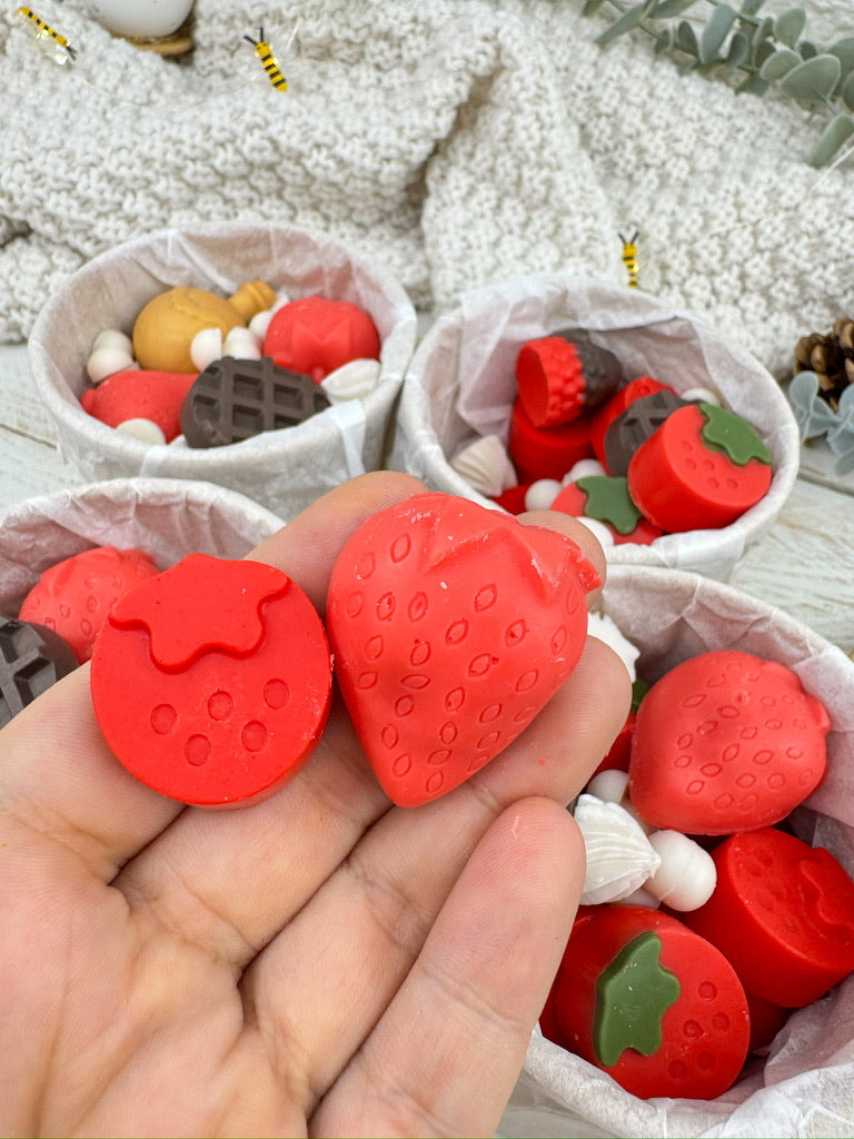 Opps! By Mery's Waxs | Wax Melts Fresas con Chocolate