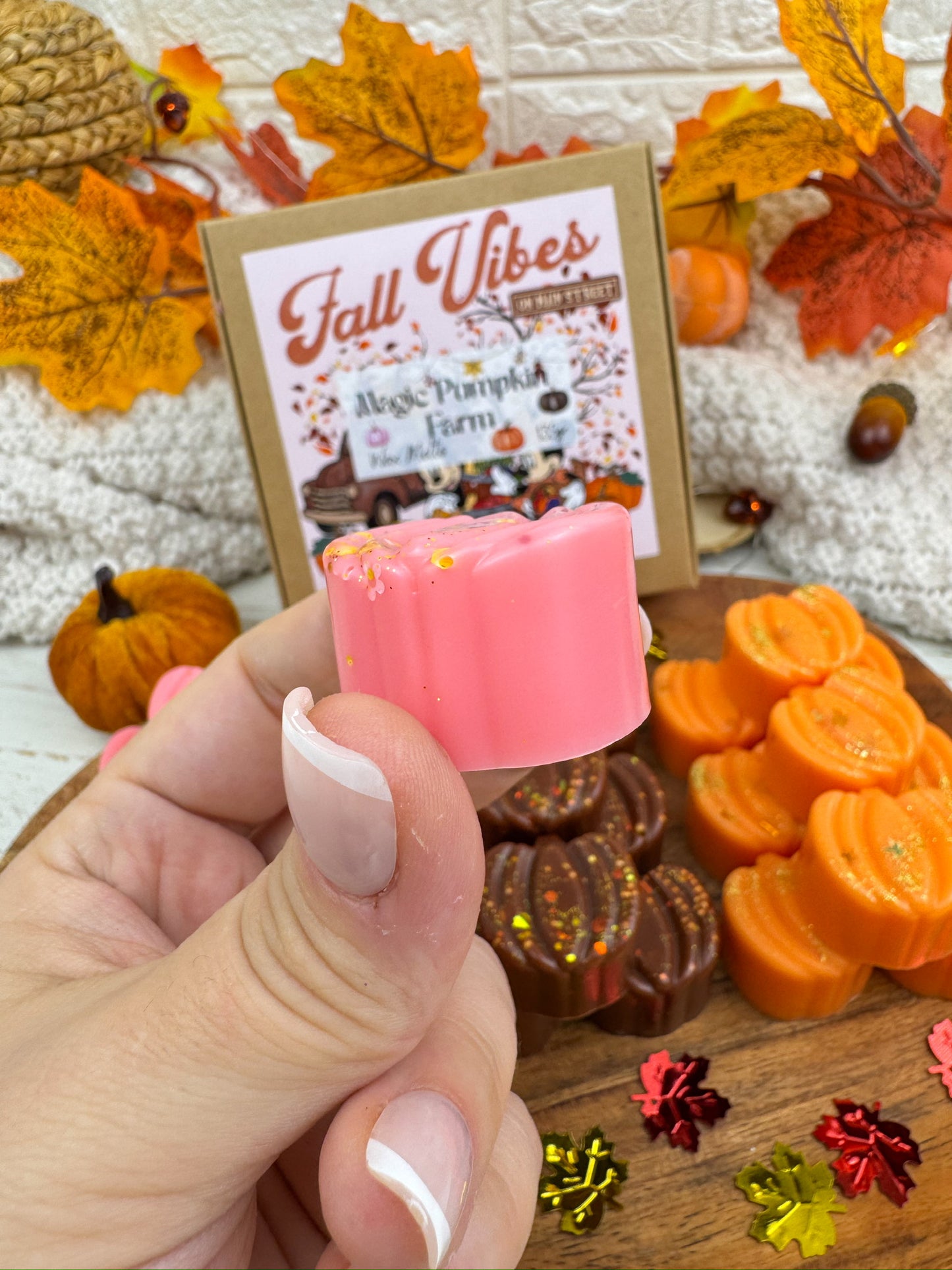 Wax Melts Magic Pumpkin Farm (135g= 3 aromas otoñales IMPRESCINDIBLES)