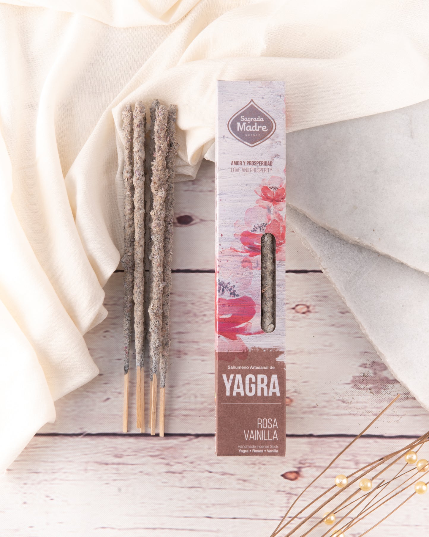 Yagra: Vainilla y Rosa