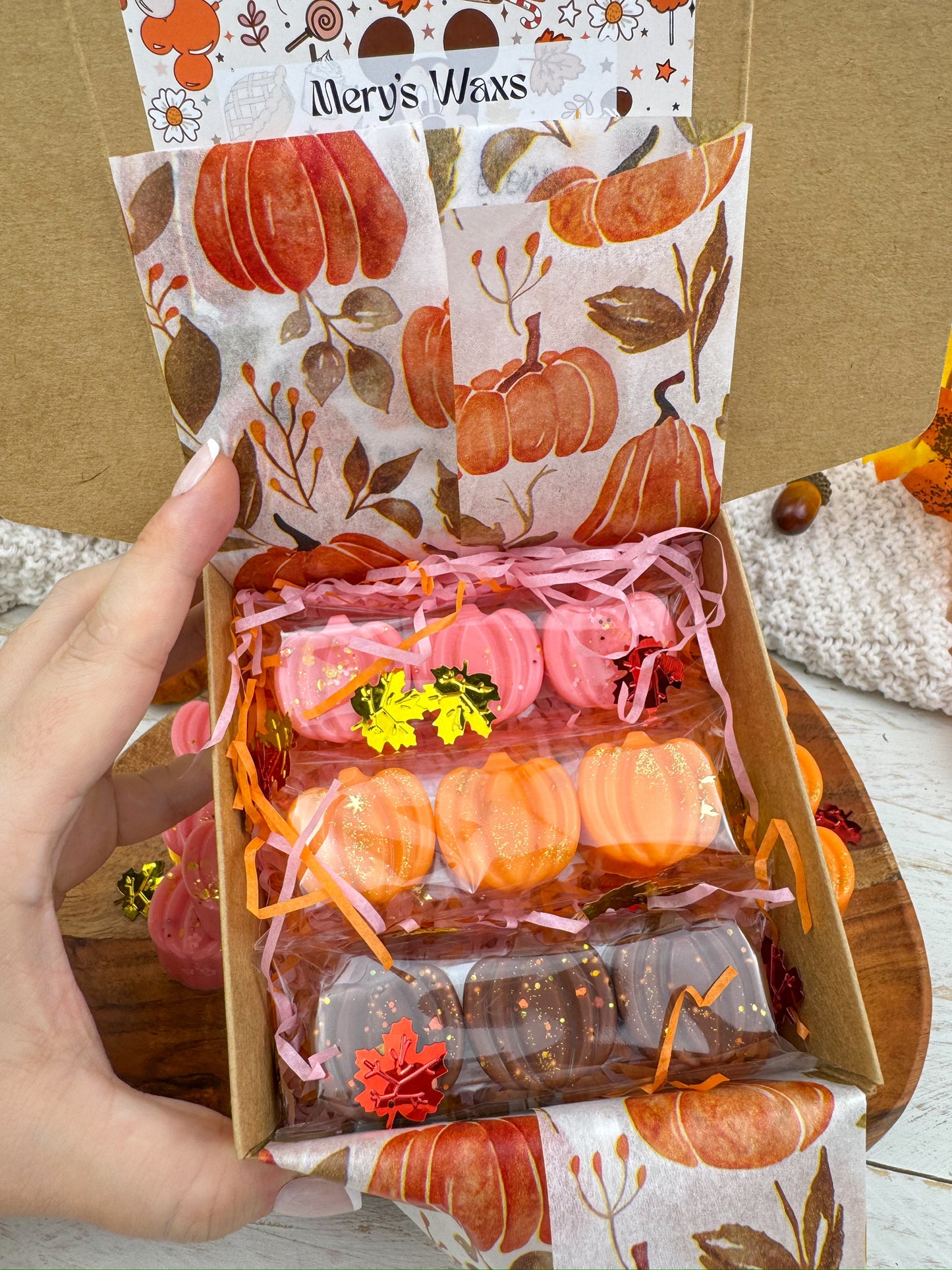 Wax Melts Magic Pumpkin Farm (135g= 3 aromas otoñales IMPRESCINDIBLES)