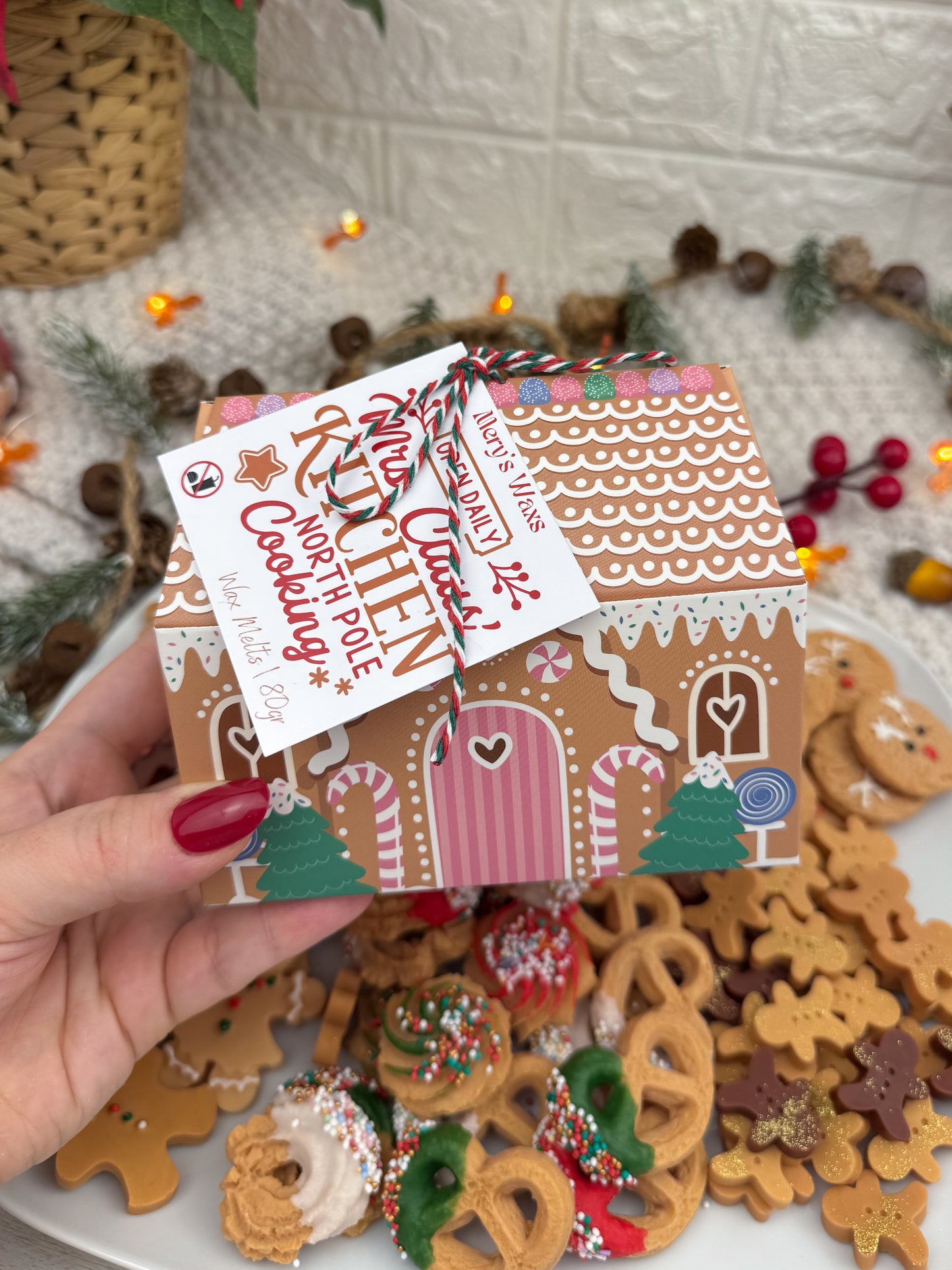 Wax Melts Galletas de la Señora Claus