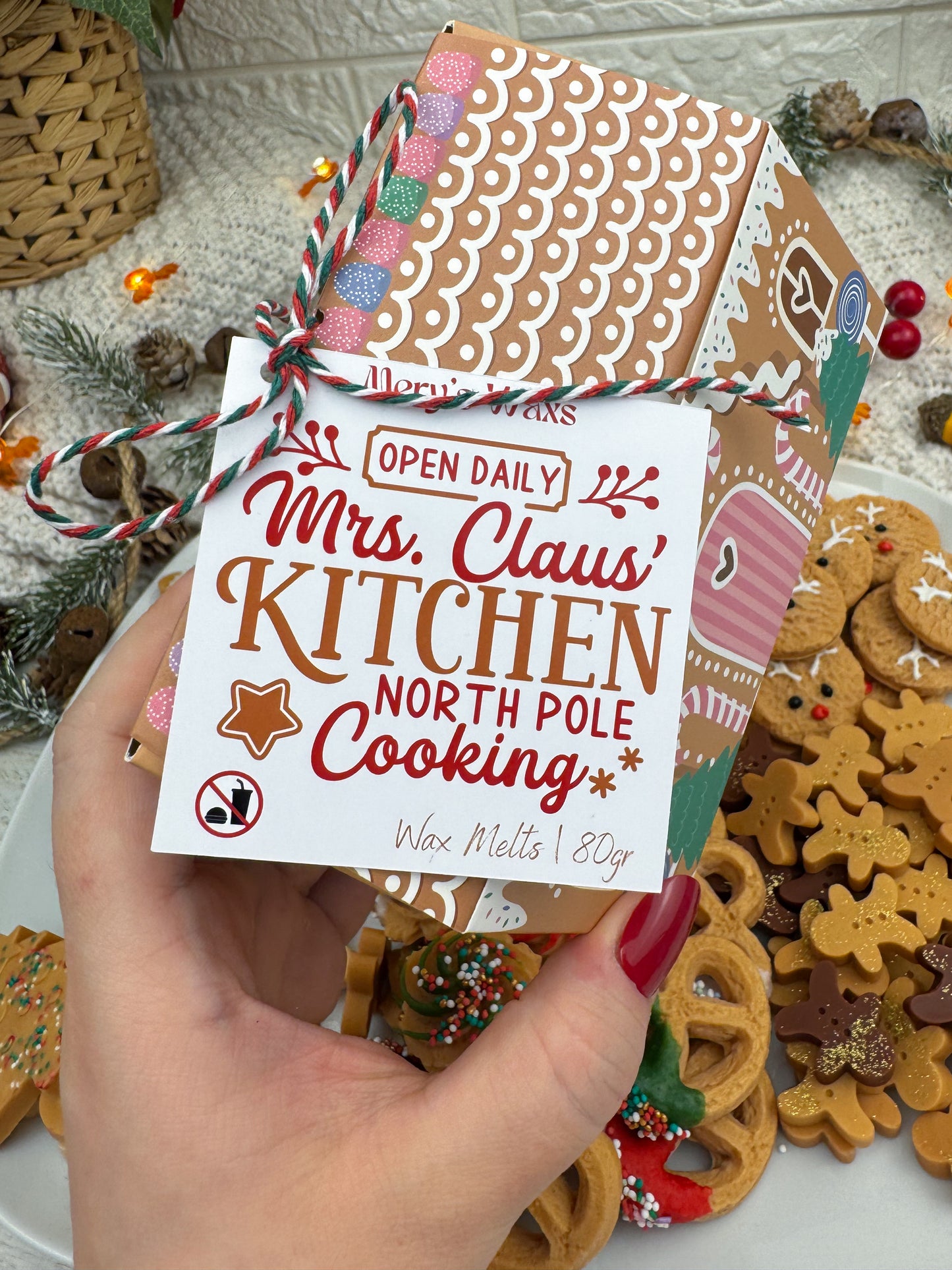 Wax Melts Galletas de la Señora Claus