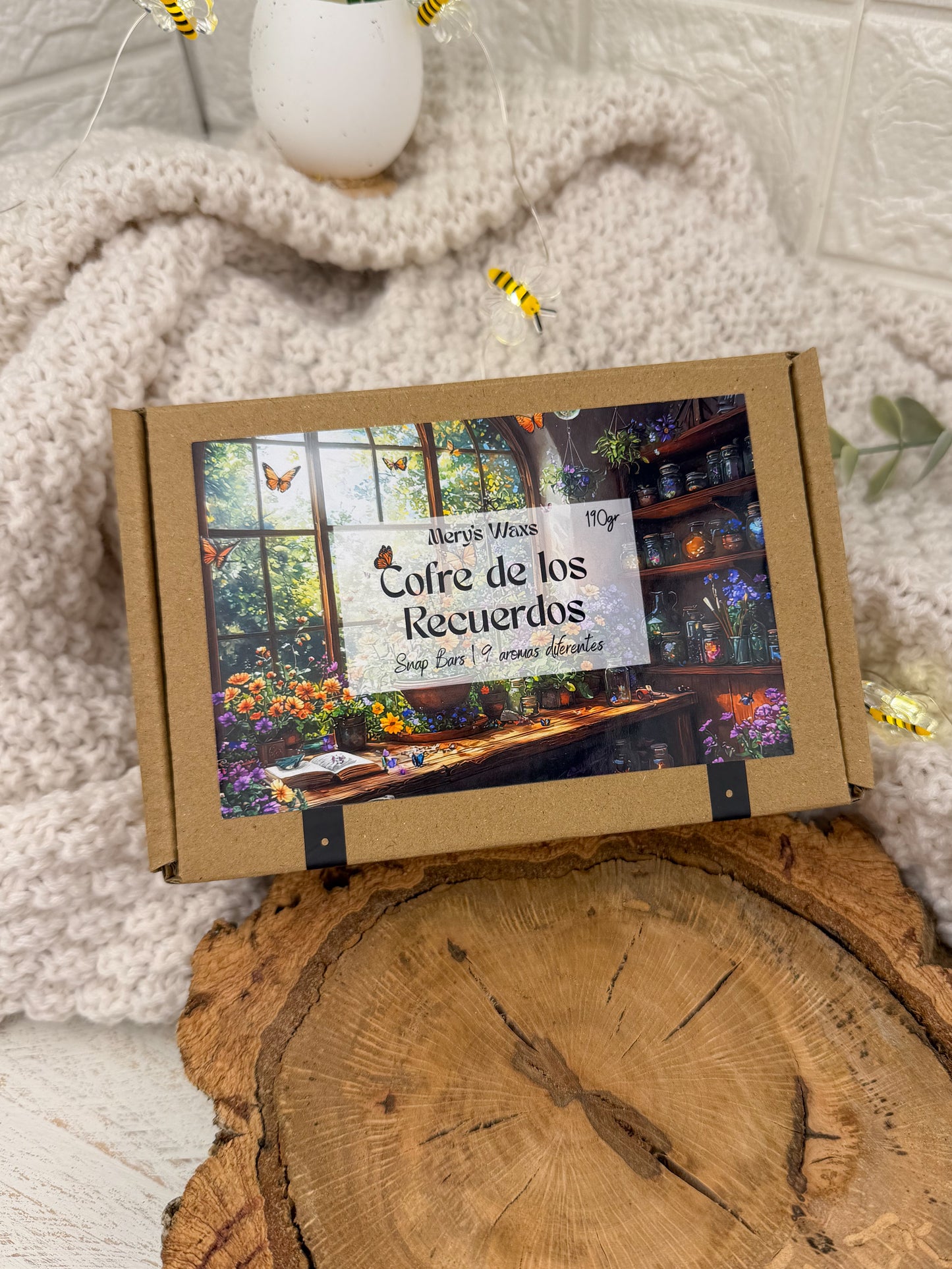 La Estantería Secreta | El cofre de los Recuerdos (9 aromas= 190gr)