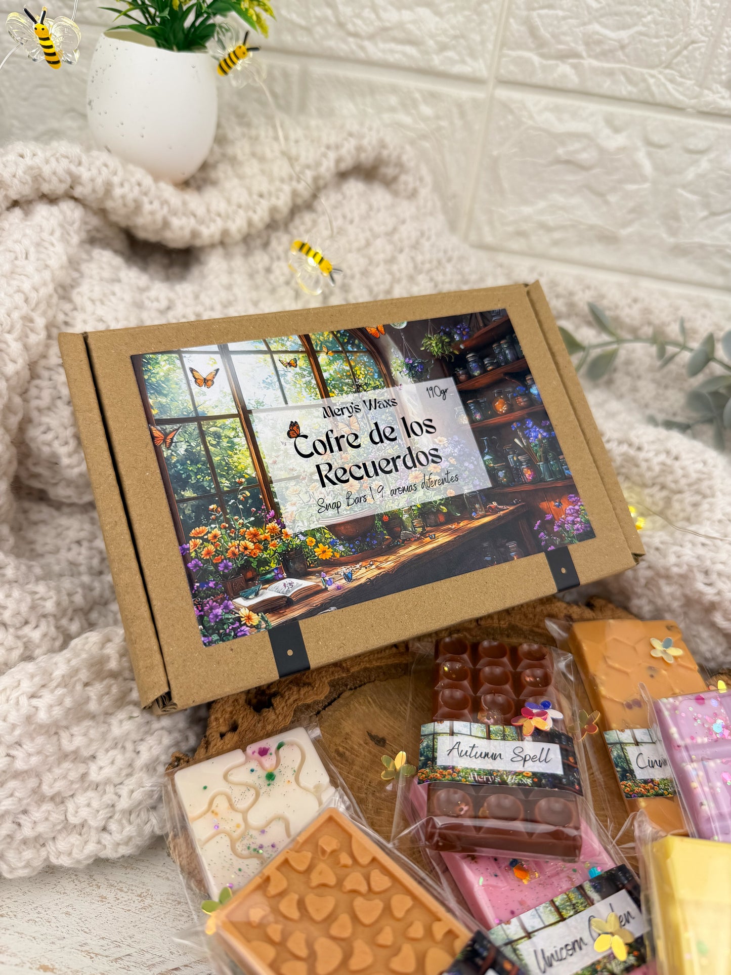 La Estantería Secreta | El cofre de los Recuerdos (9 aromas= 190gr)