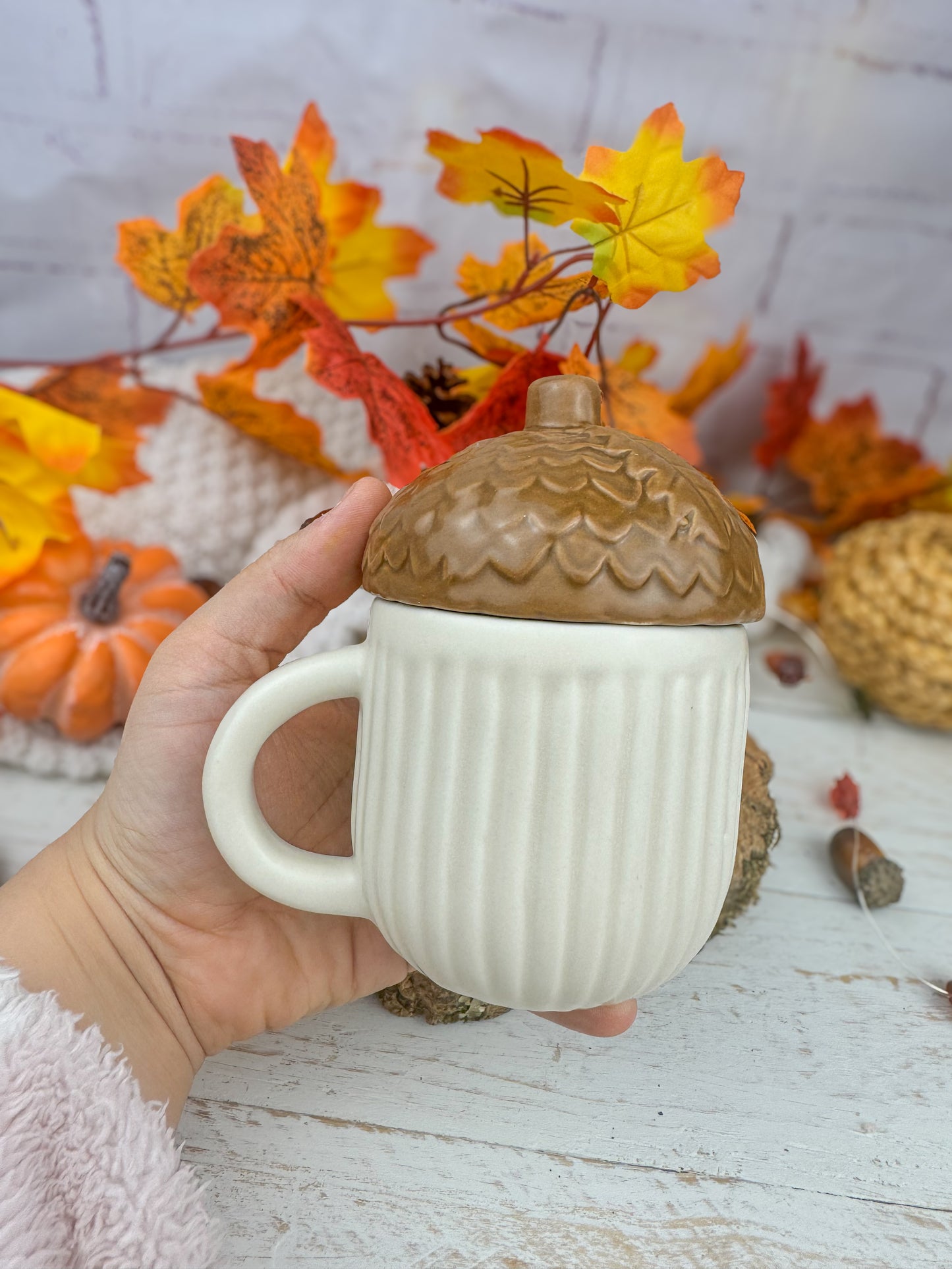 Taza Bellota Otoñal