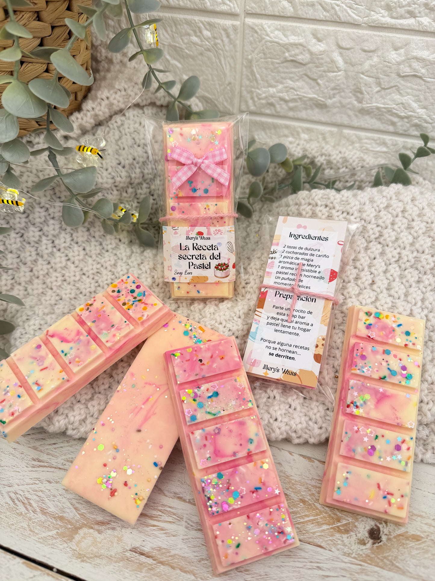 Snap Bars La Receta Secreta del Pastel