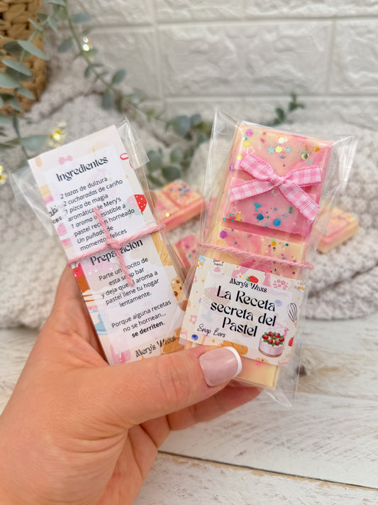 Snap Bars La Receta Secreta del Pastel