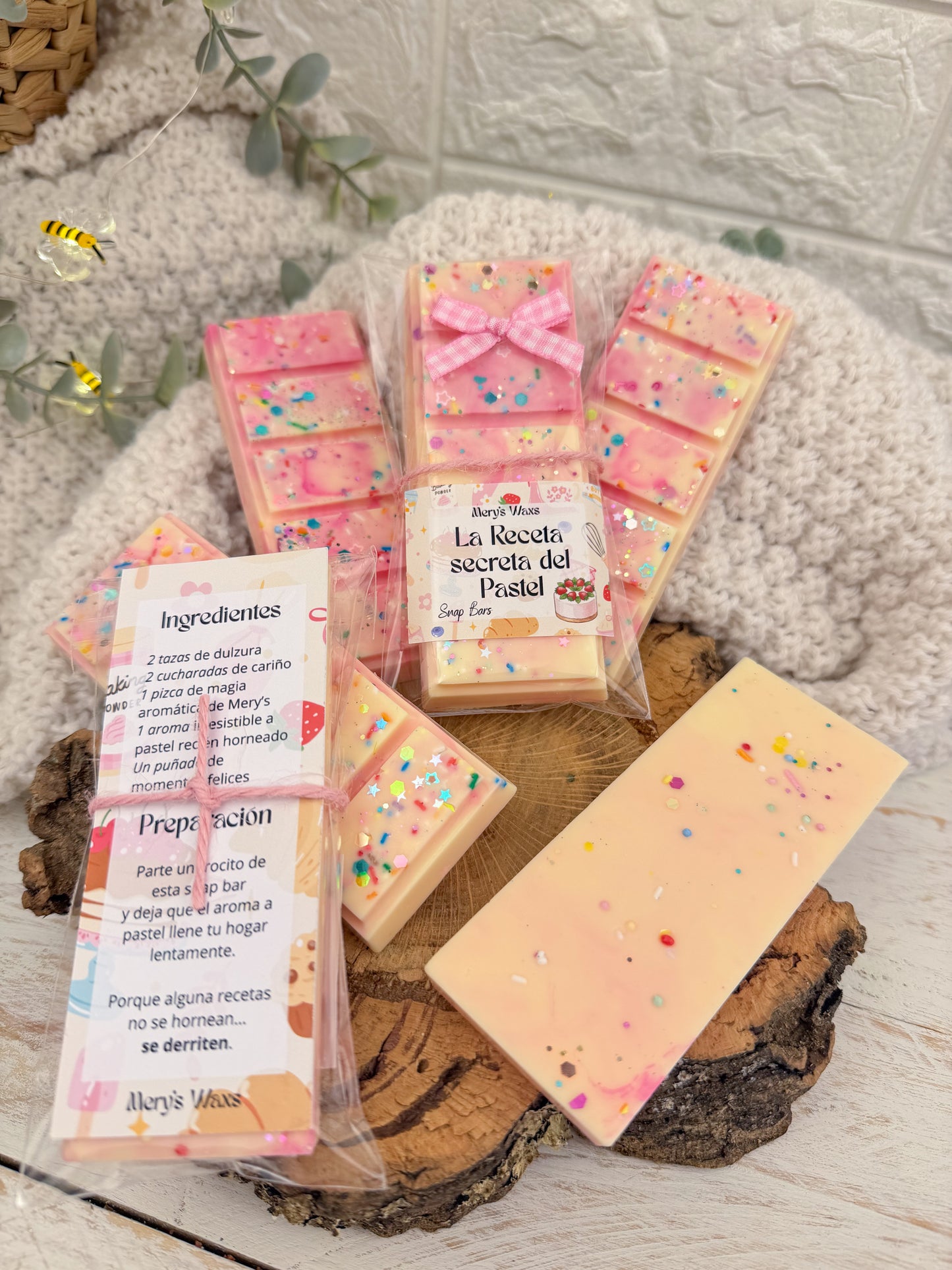 Snap Bars La Receta Secreta del Pastel