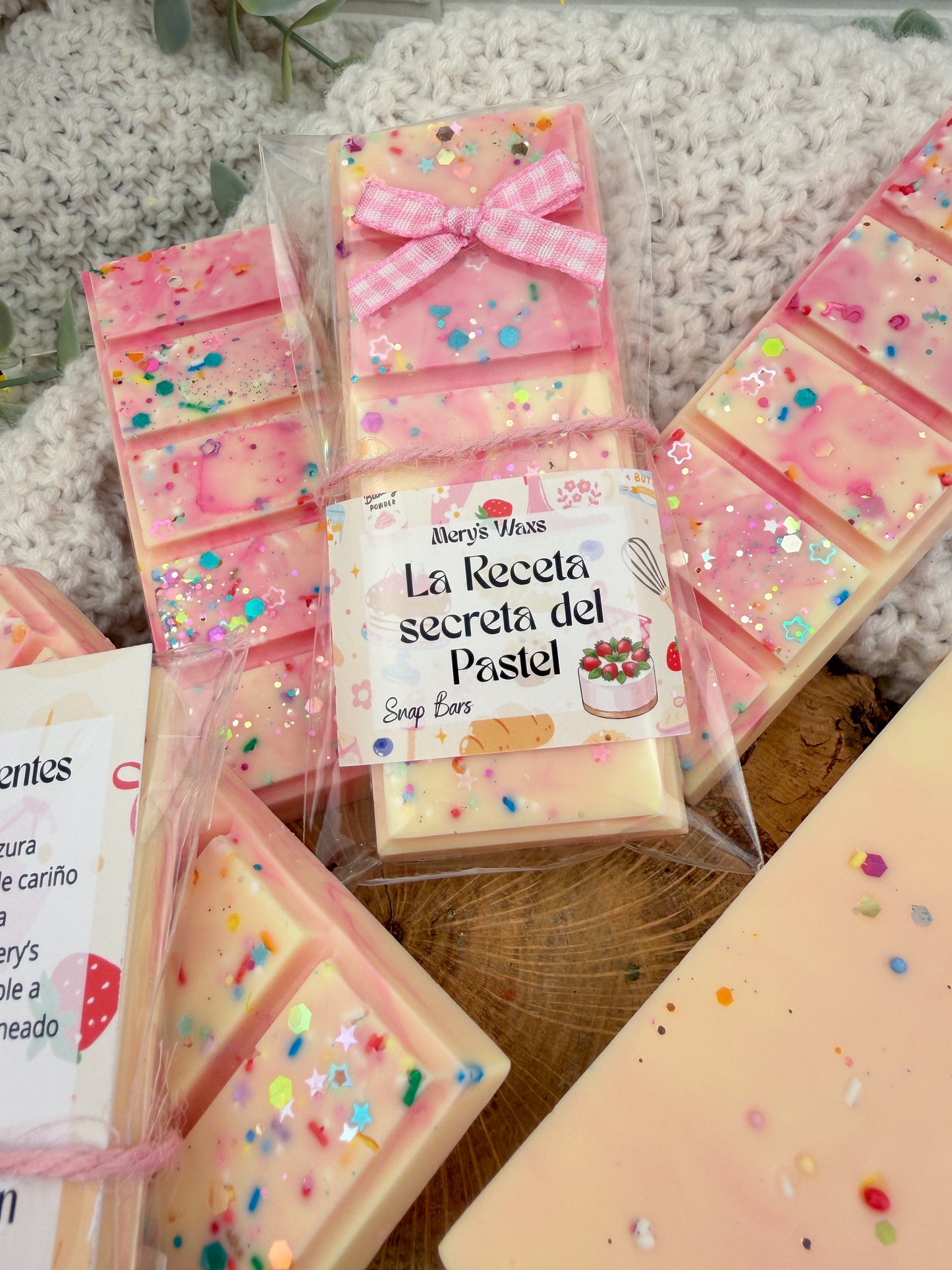 Snap Bars La Receta Secreta del Pastel