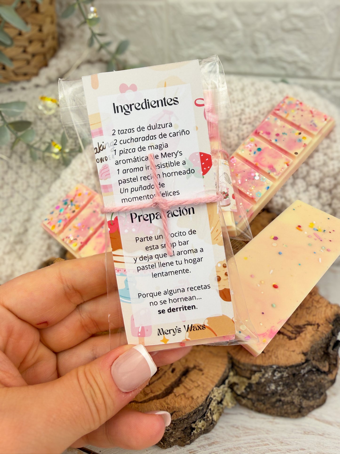 Snap Bars La Receta Secreta del Pastel