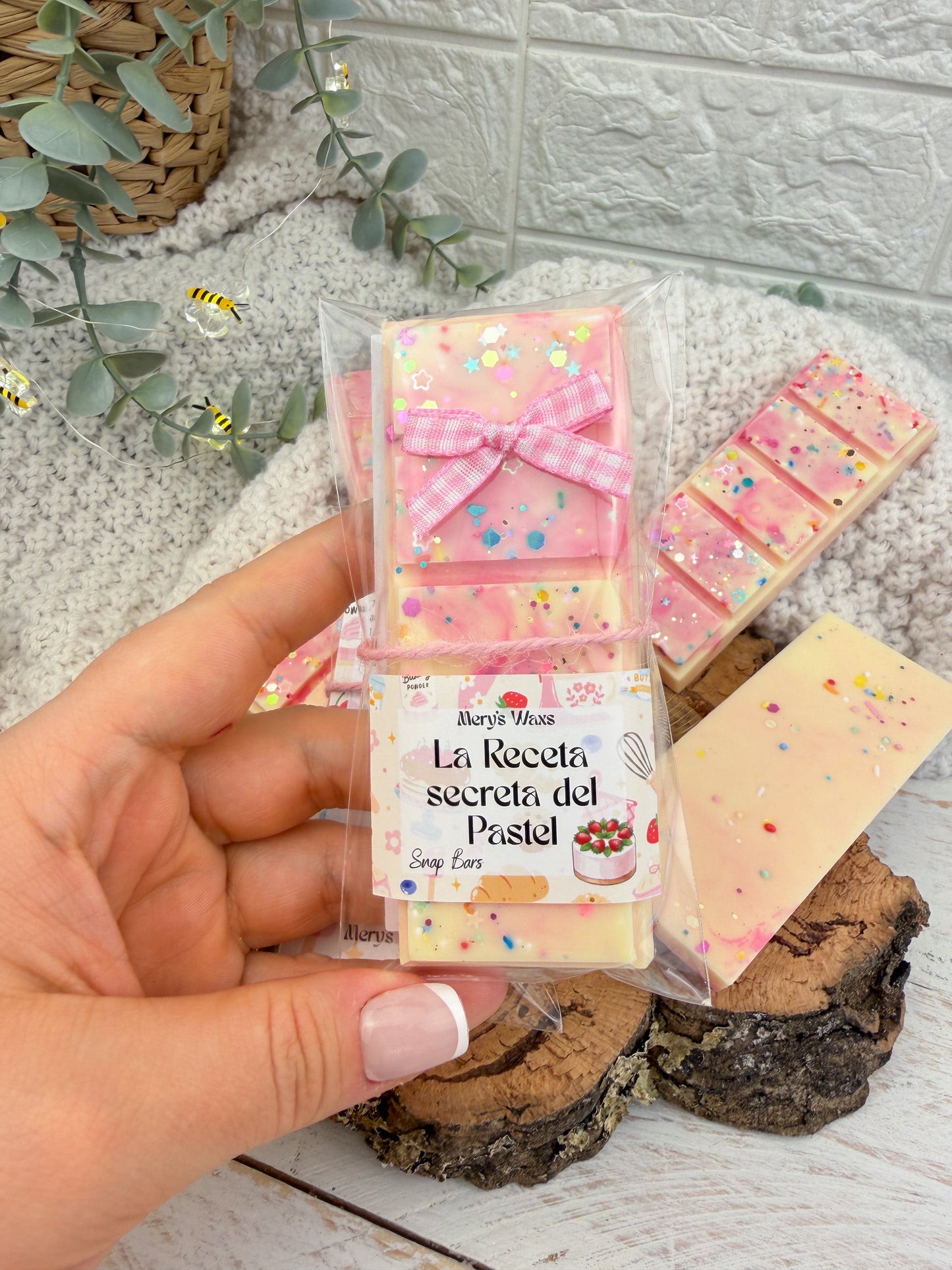 Snap Bars La Receta Secreta del Pastel