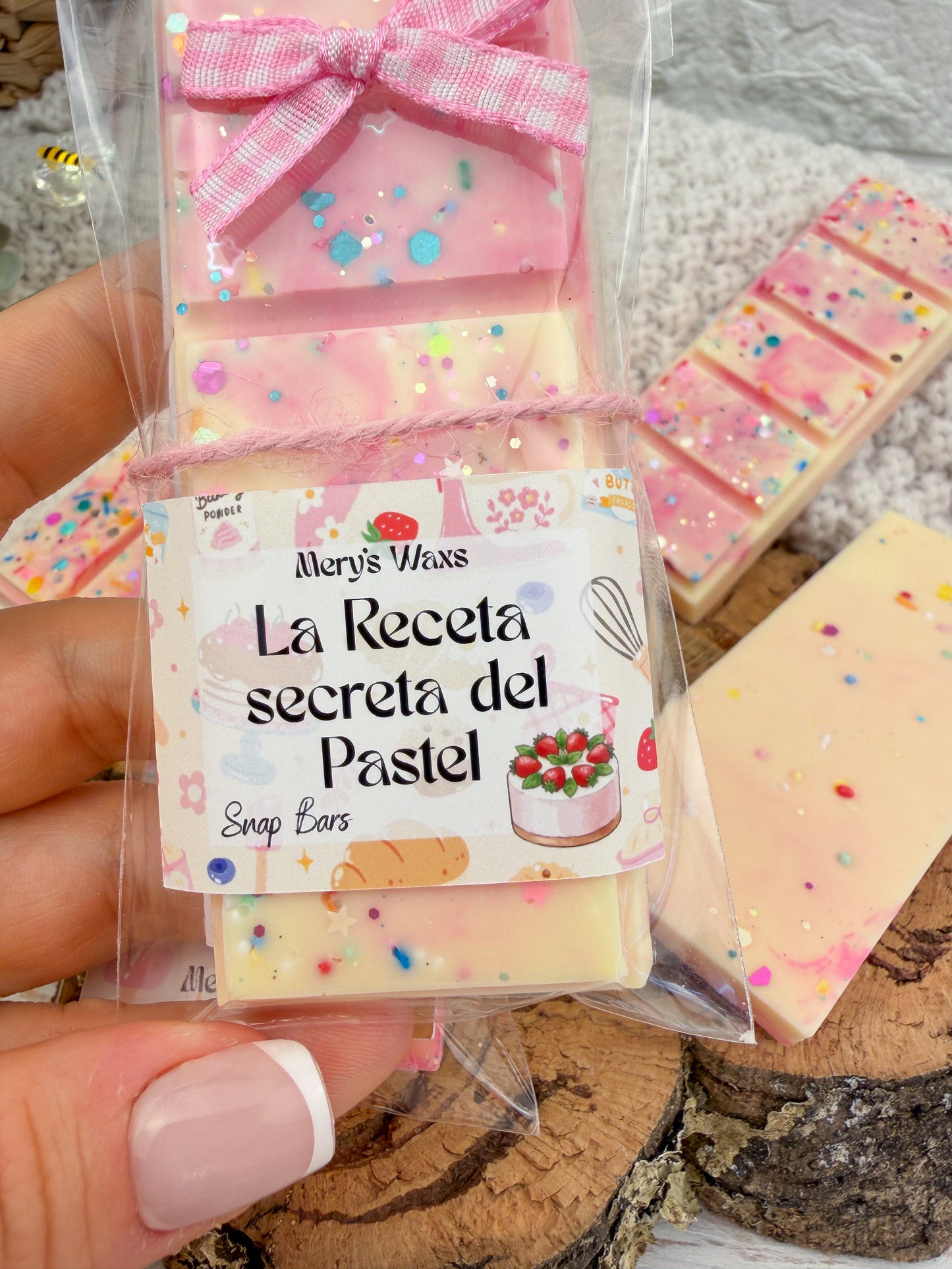 Snap Bars La Receta Secreta del Pastel