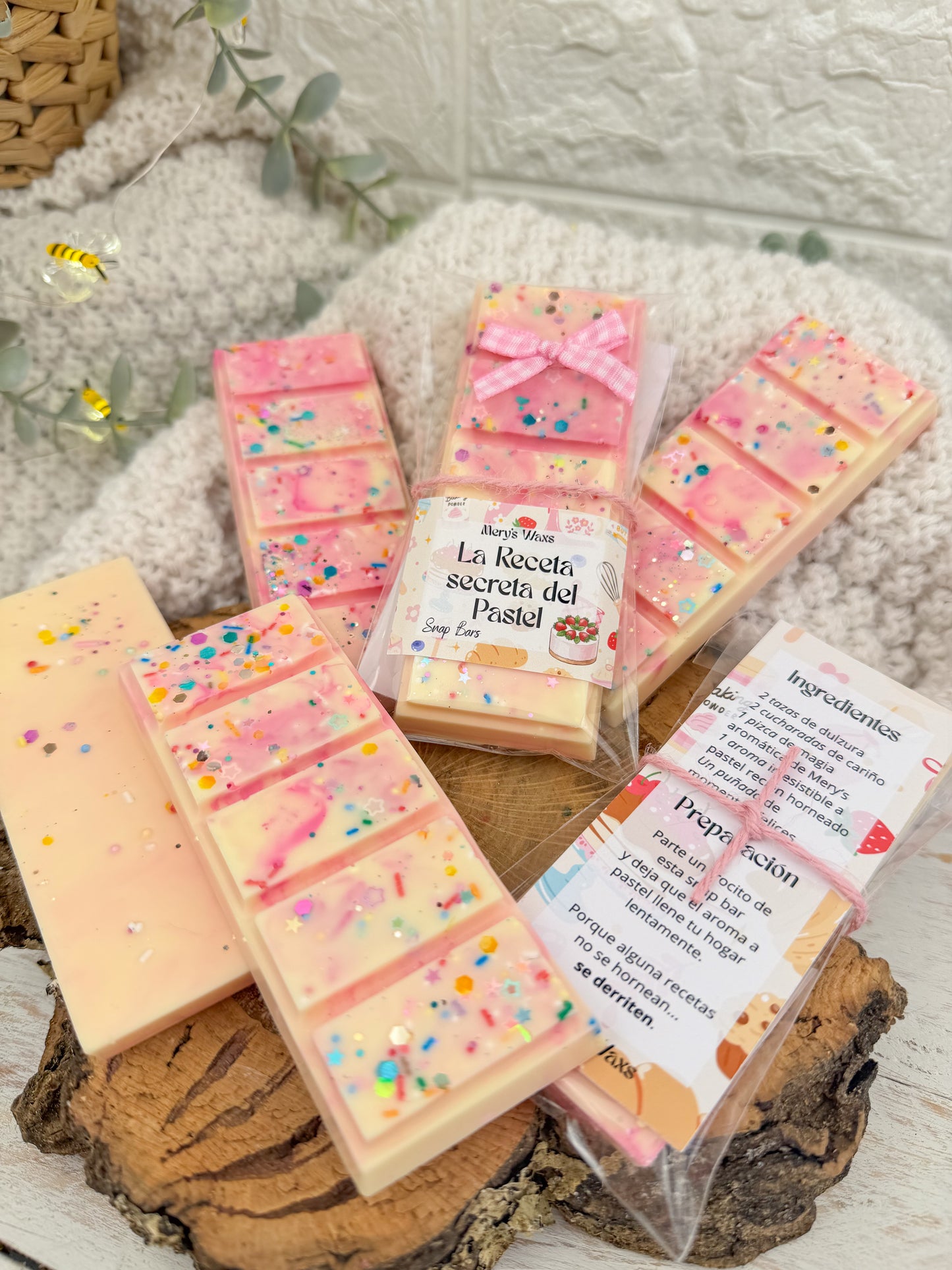 Snap Bars La Receta Secreta del Pastel