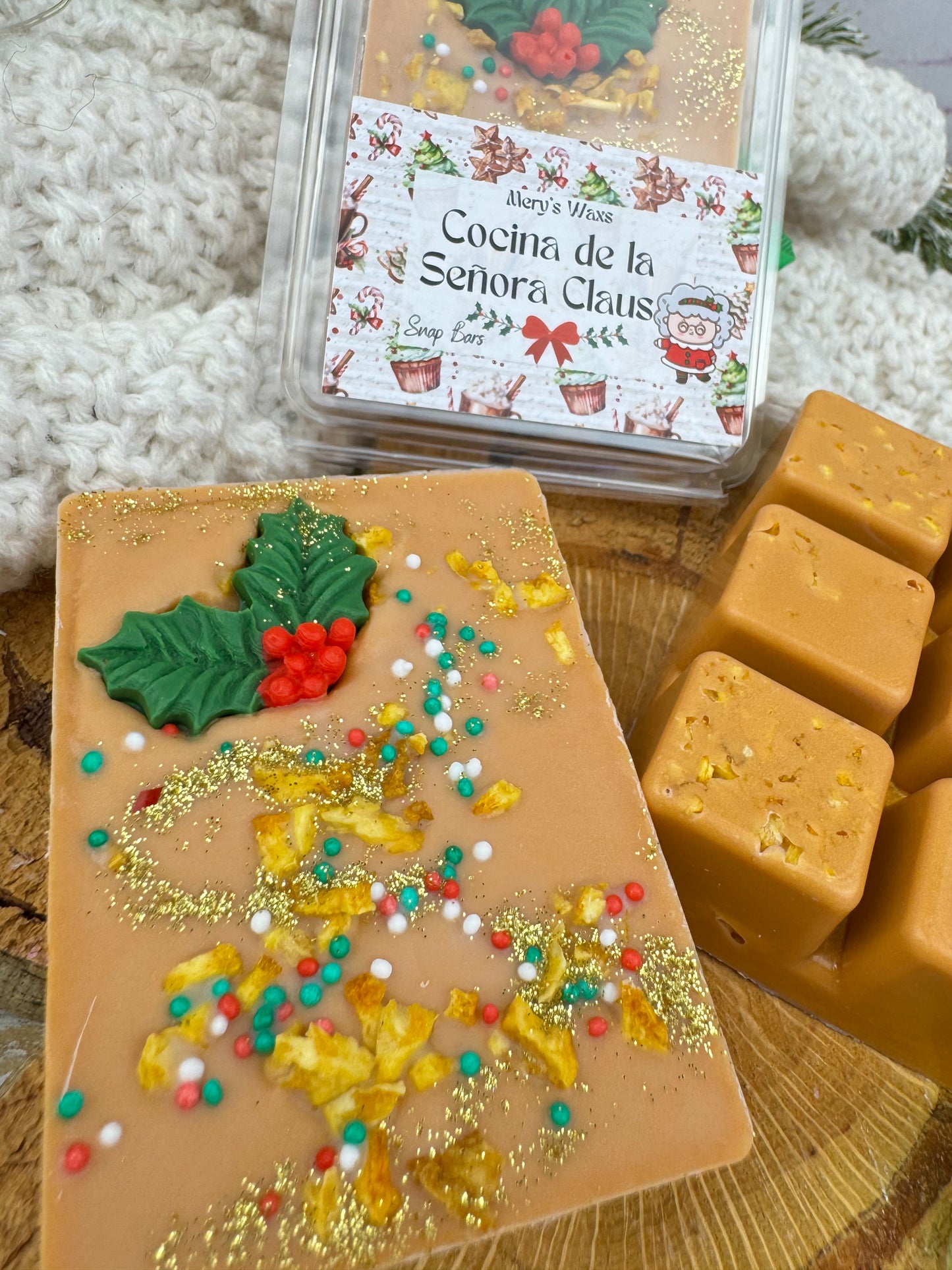 Snap Bars Cocina de la Señora Claus