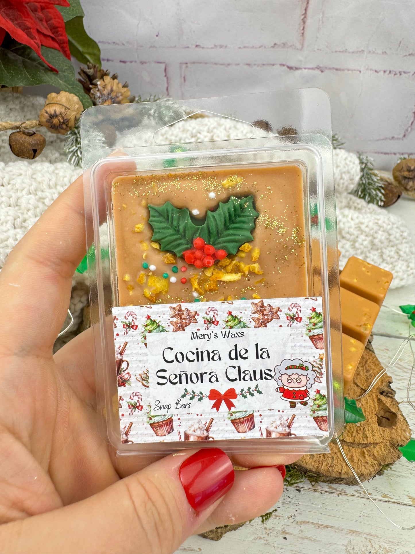 Snap Bars Cocina de la Señora Claus