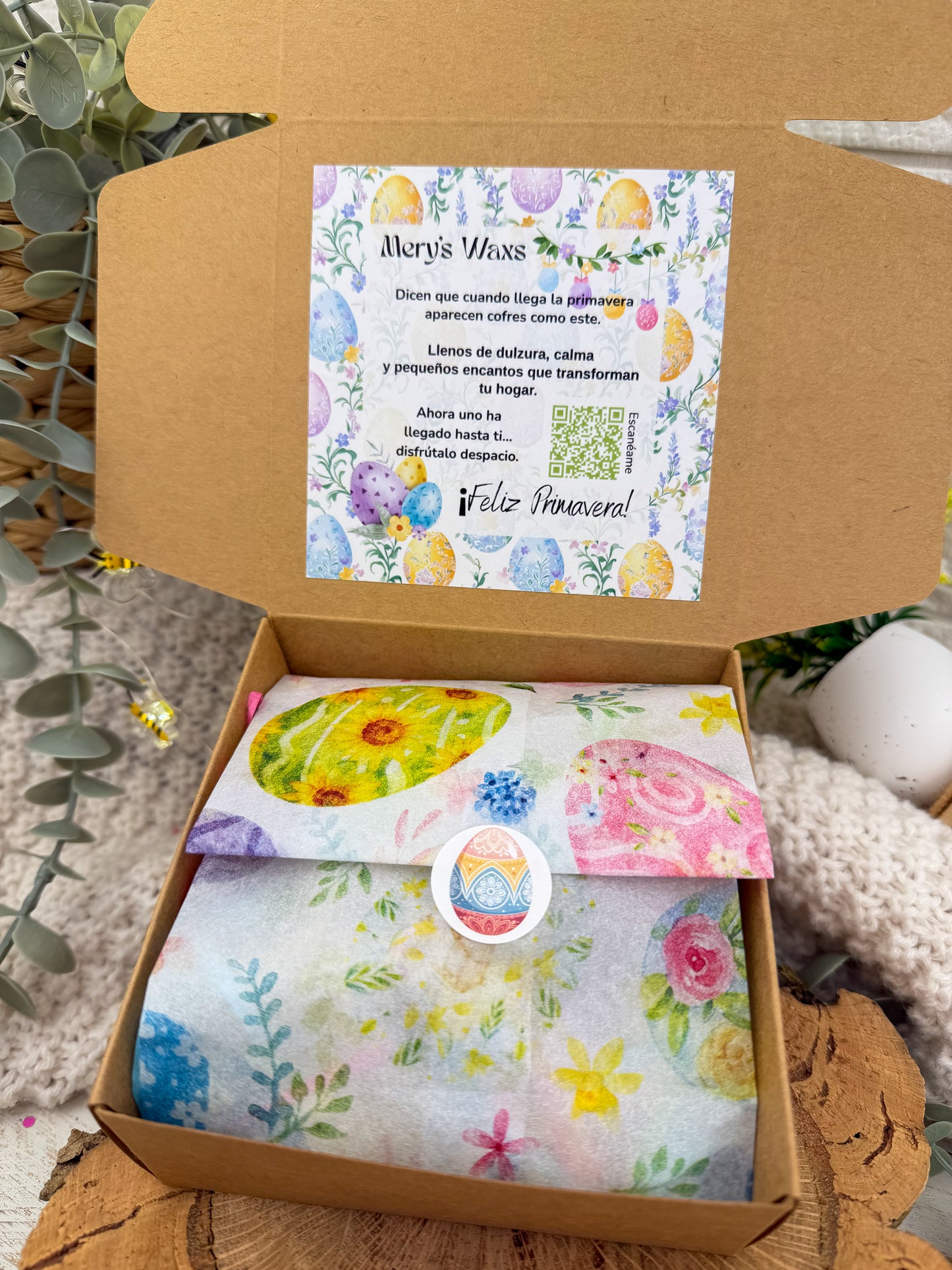 Cofre Encantos de Primavera (5 aromas=150gr de magia aromática primaveral)