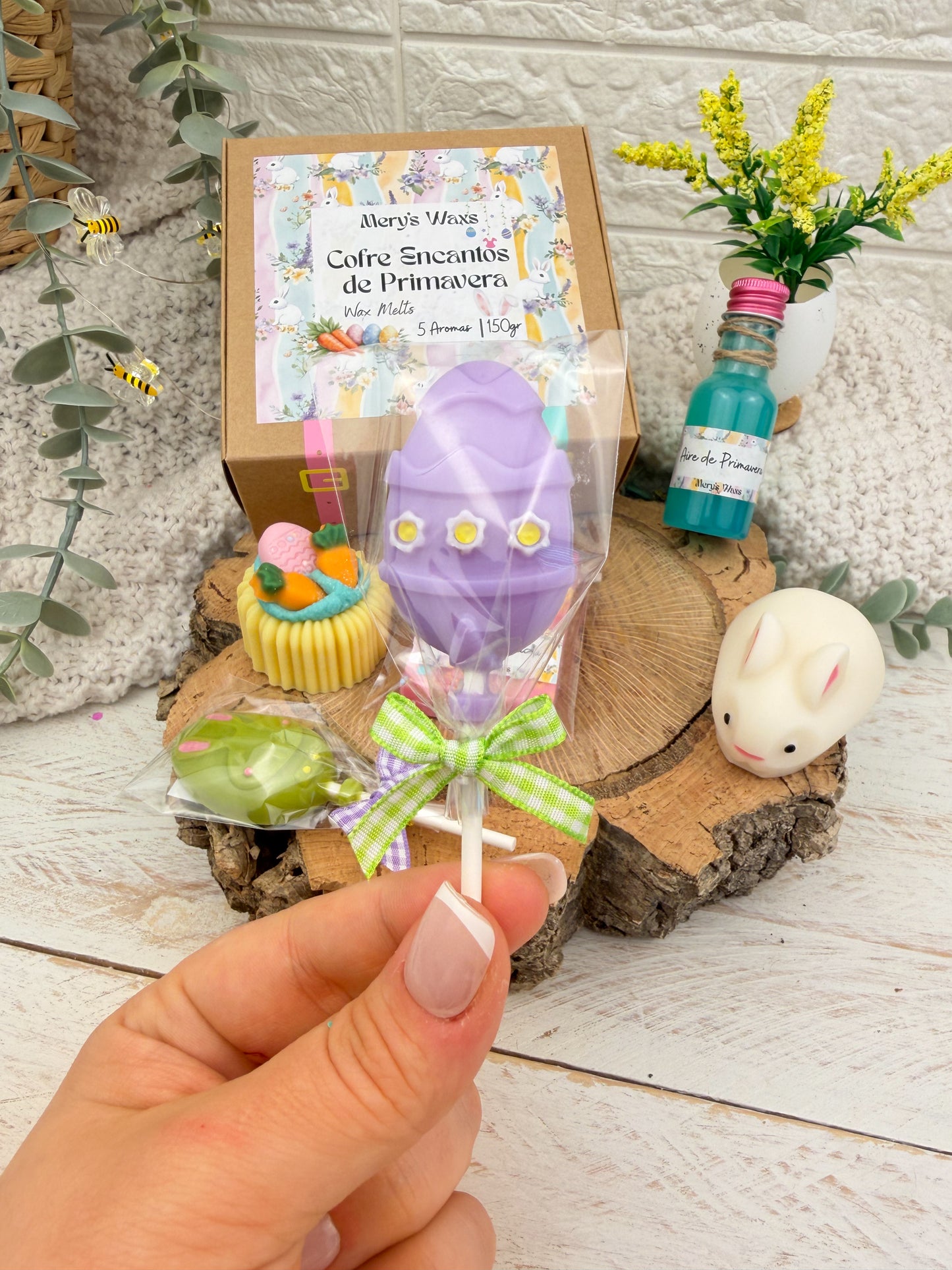 Cofre Encantos de Primavera (5 aromas=150gr de magia aromática primaveral)