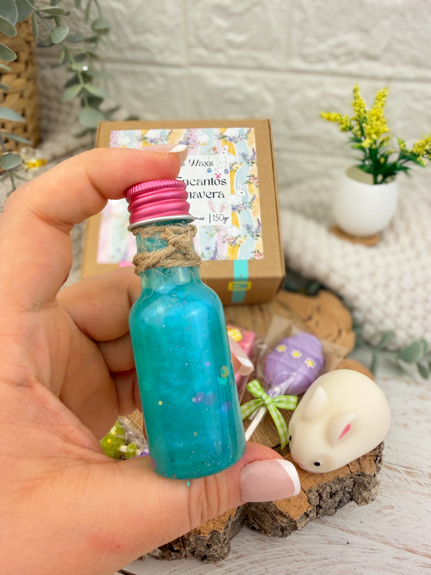 Cofre Encantos de Primavera (5 aromas=150gr de magia aromática primaveral)