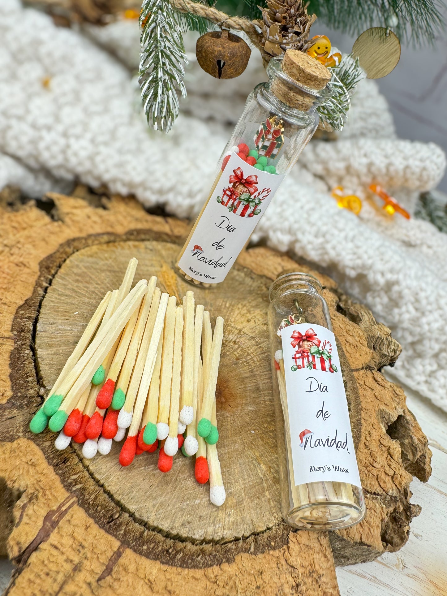Cerillas Día de Navidad