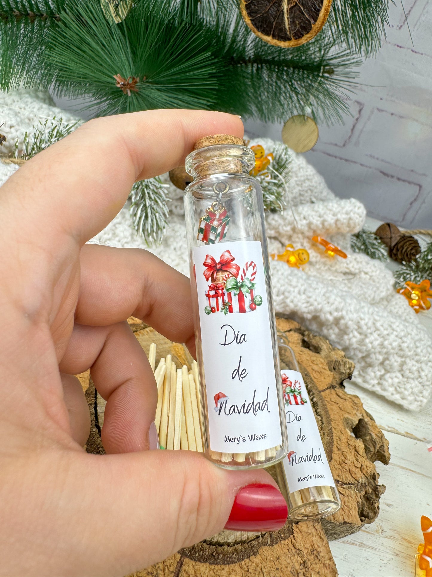 Cerillas Día de Navidad