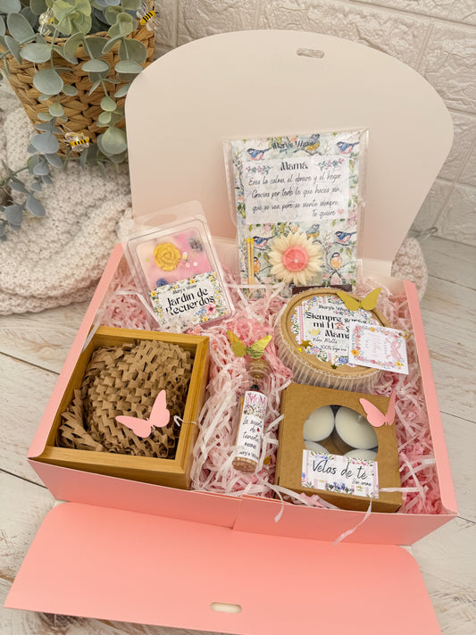 Caja regalo: Mamá, eres hogar.